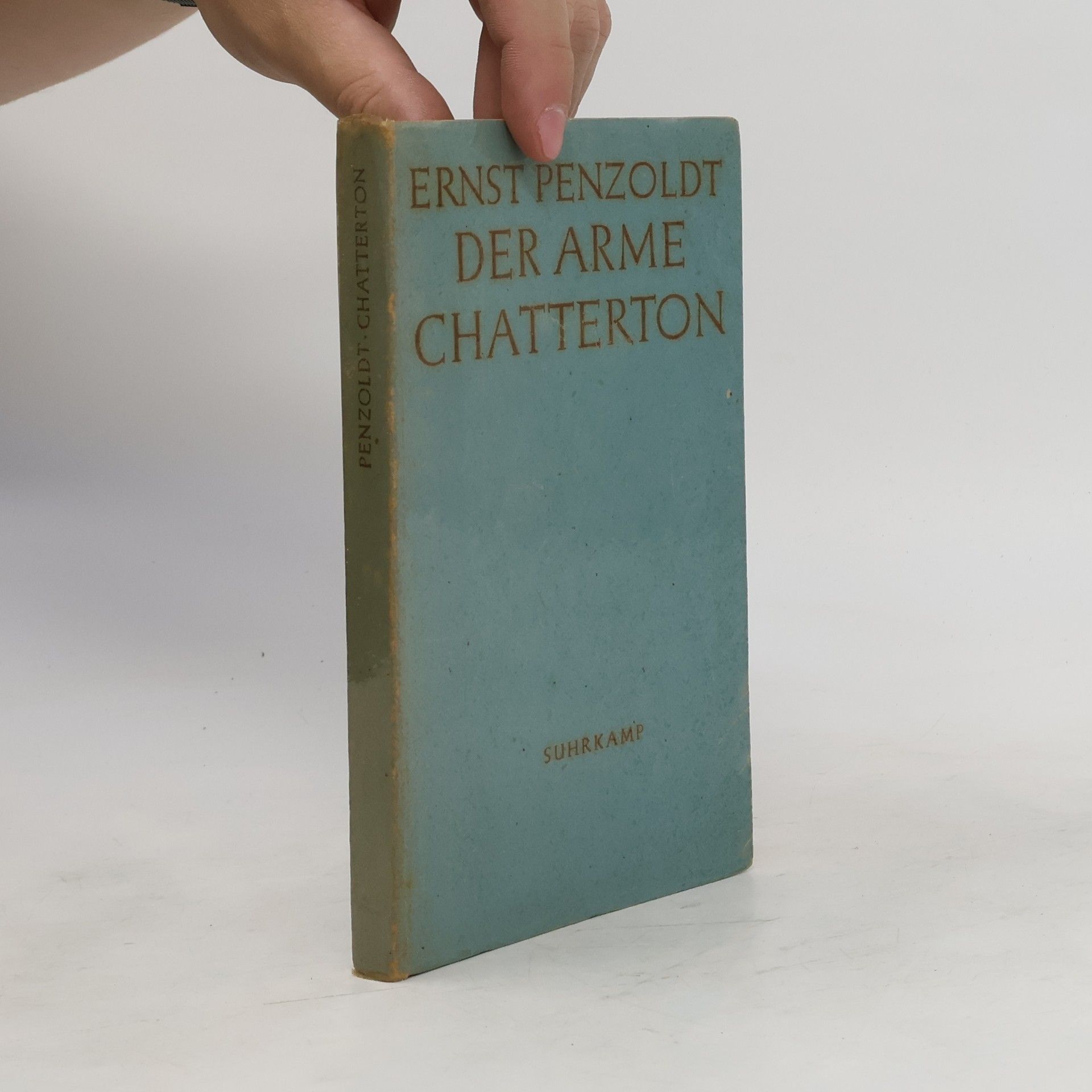Ernst Penzoldt Der arme Chatterton