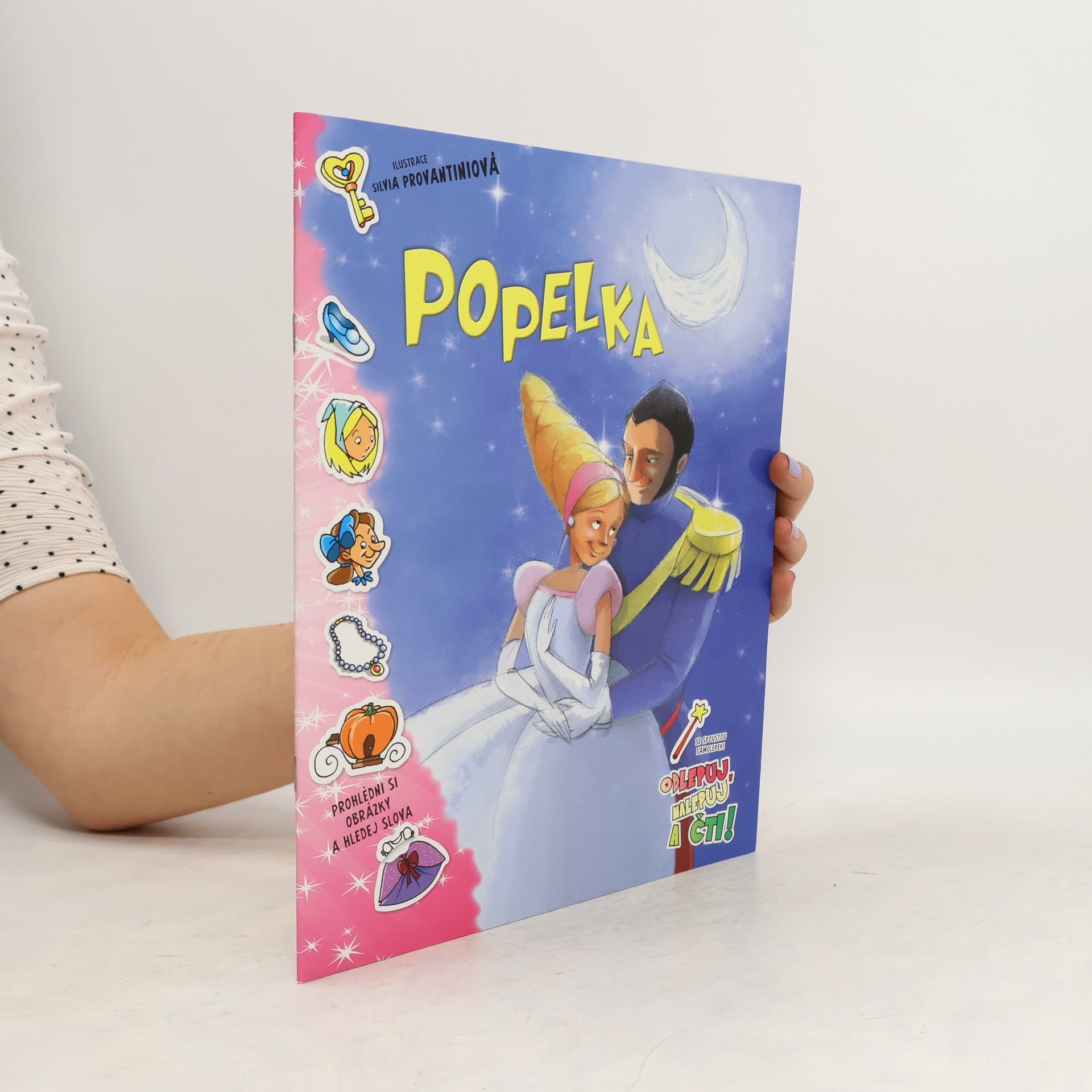 s.r.o. NAKLADATELSTVí SLOVART Popelka nalepovánky
