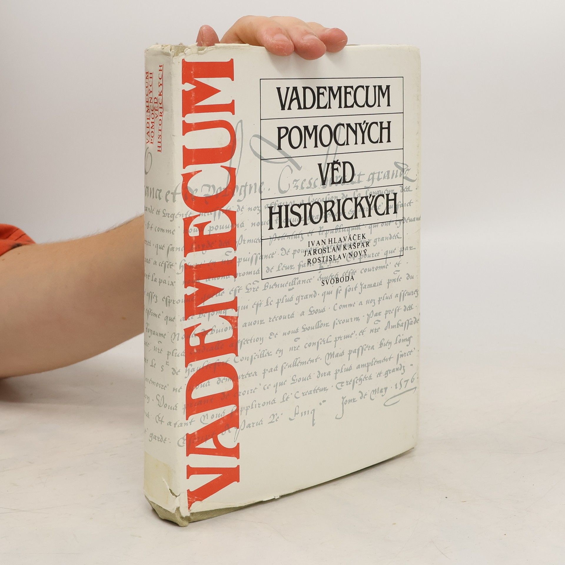 Rostislav Nový Vademecum pomocných věd historických