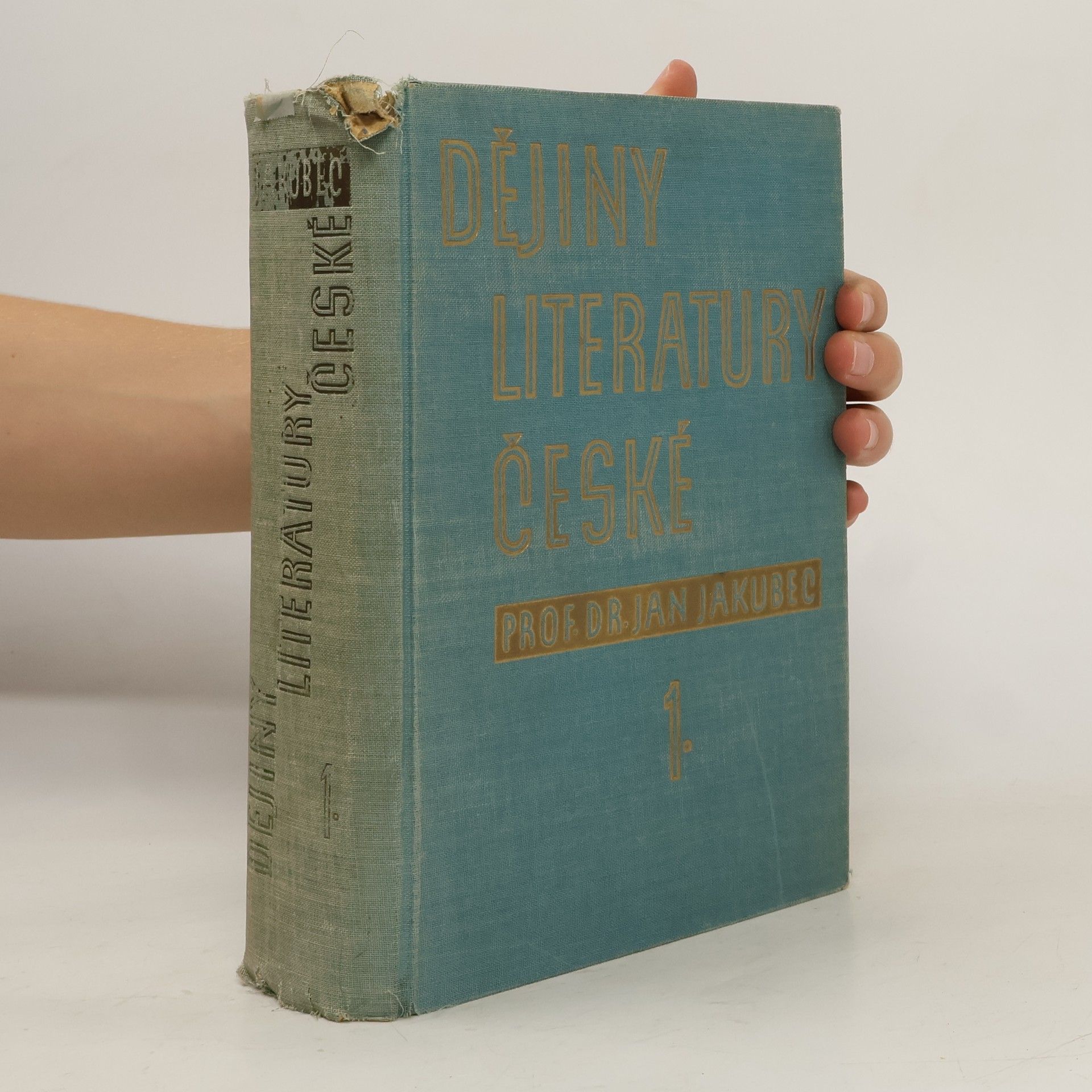 Jan Jakubec Dějiny literatury české I