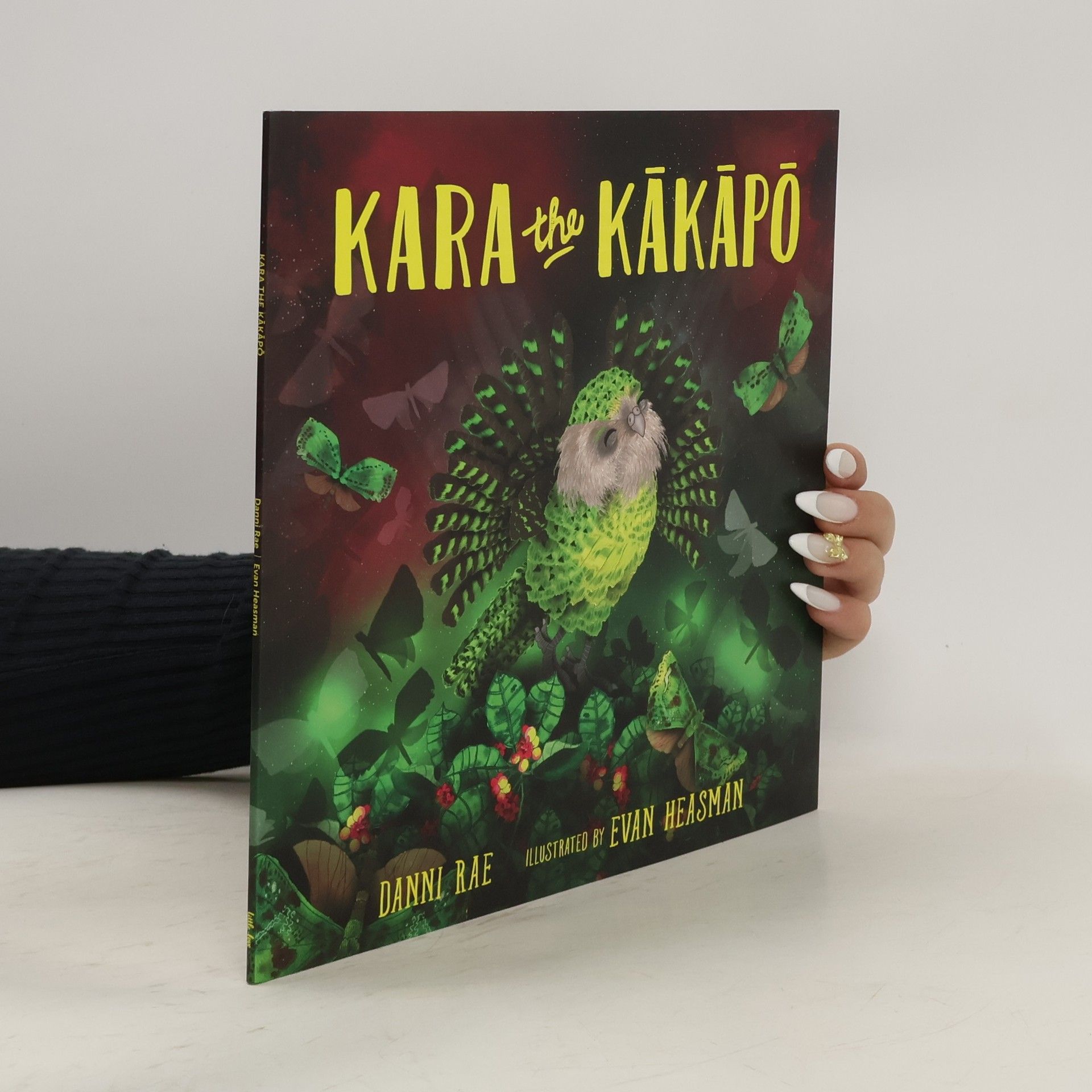 Danni Rae Kara the kakapo