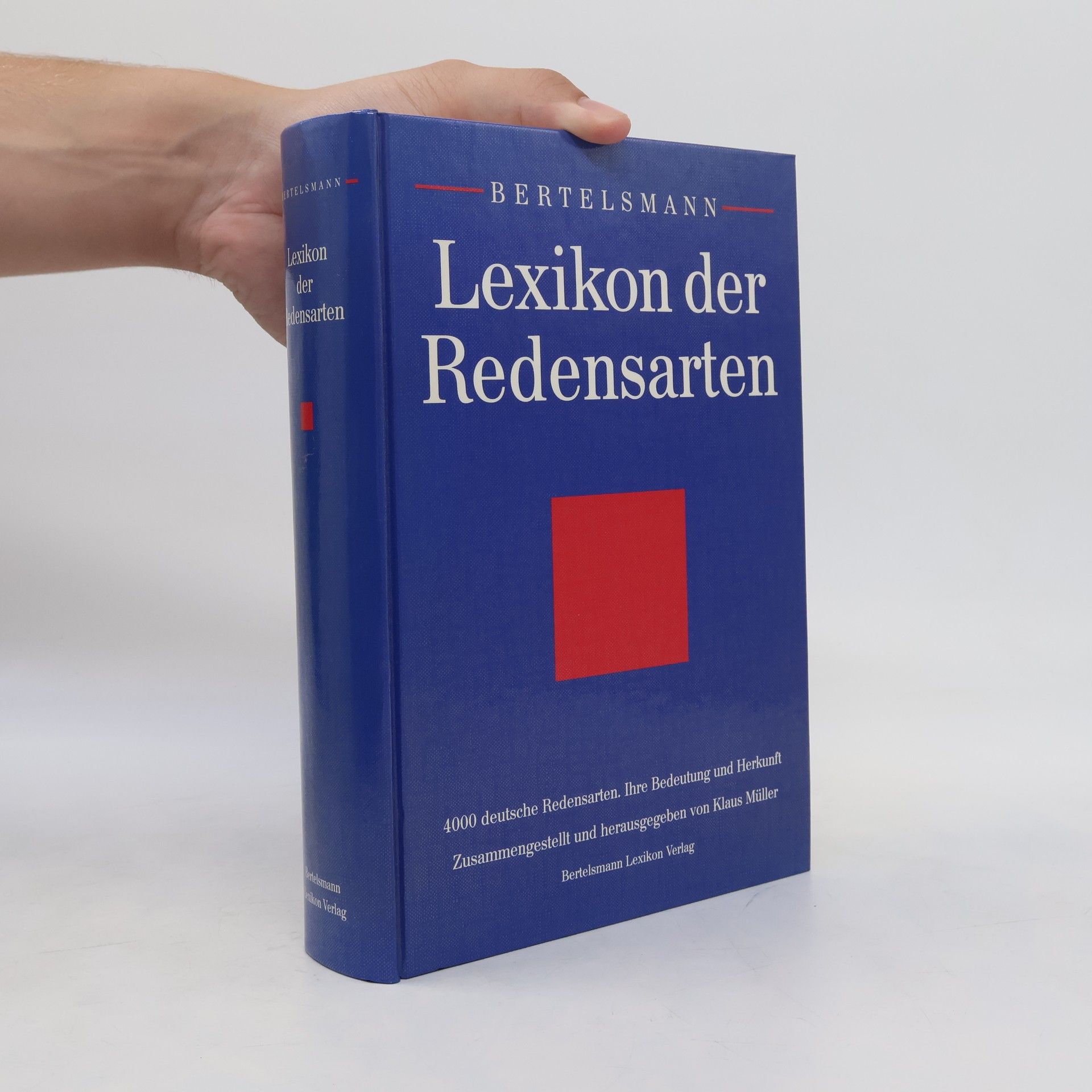 Klaus Müller Lexikon der Redensarten