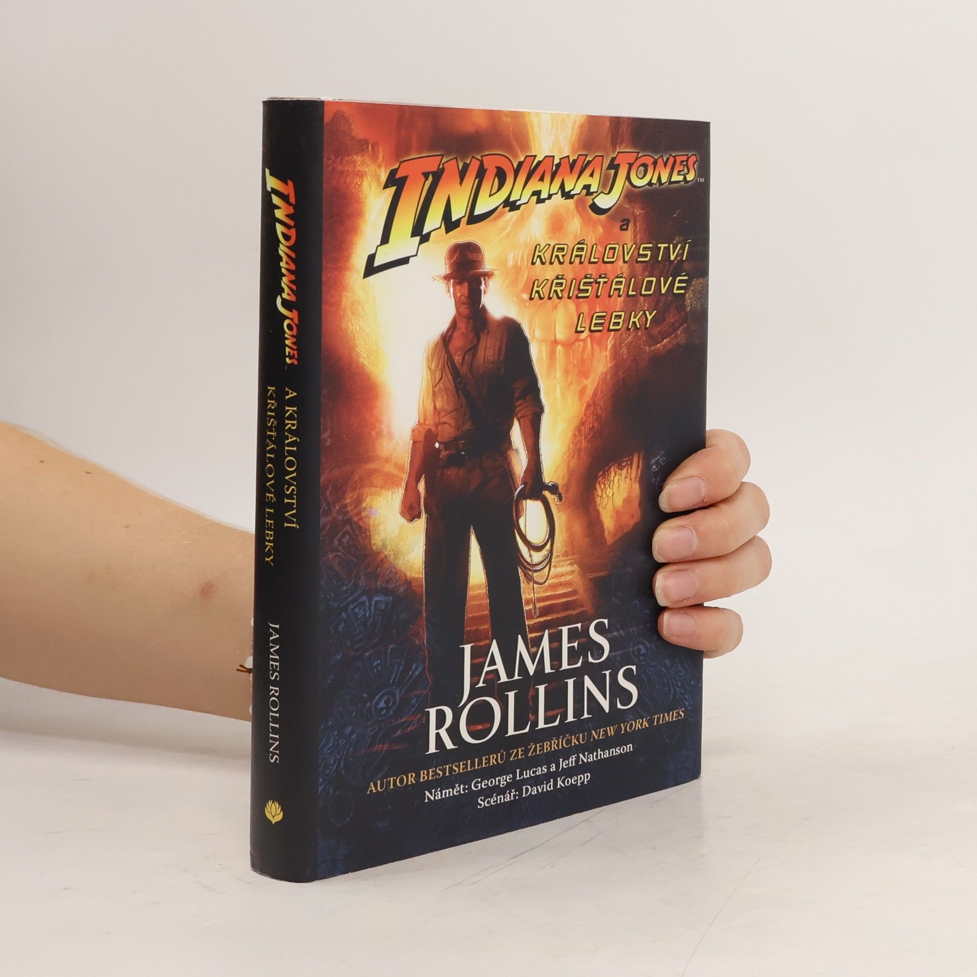 James Rollins Indiana Jones a království Křišťálové lebky