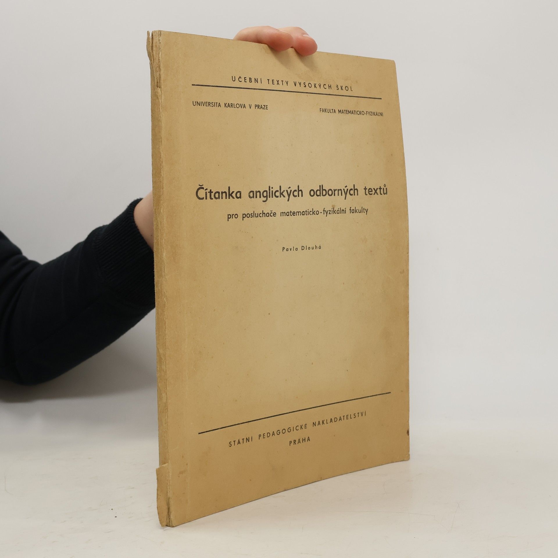 Pavla Dlouhá Čítanka anglických odborných textů