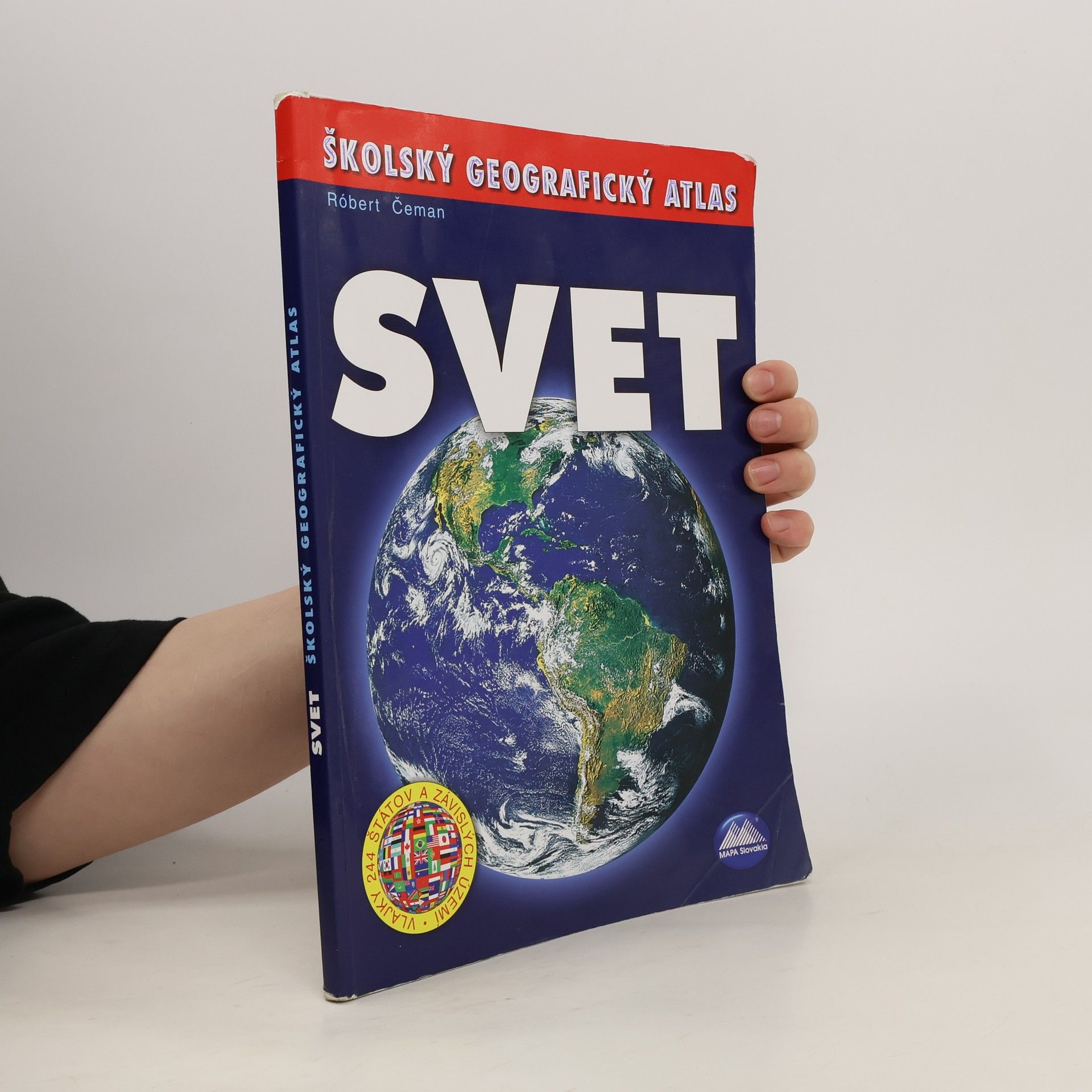 Róbert Čeman Svet - Školský geografický atlas