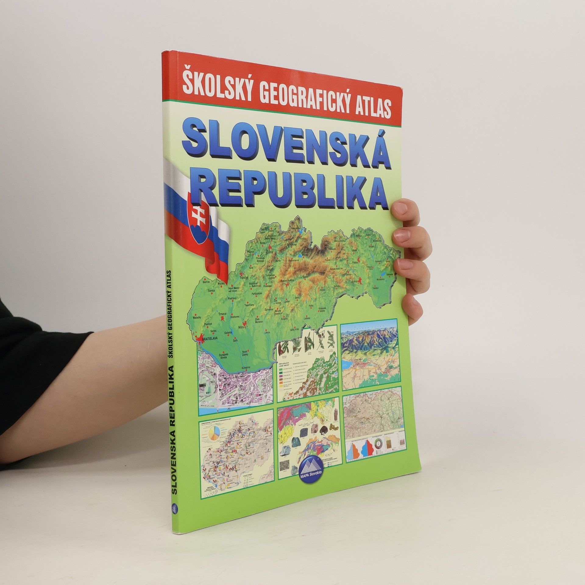 Róbert Čeman Slovenská republika - Školský geografický atlas