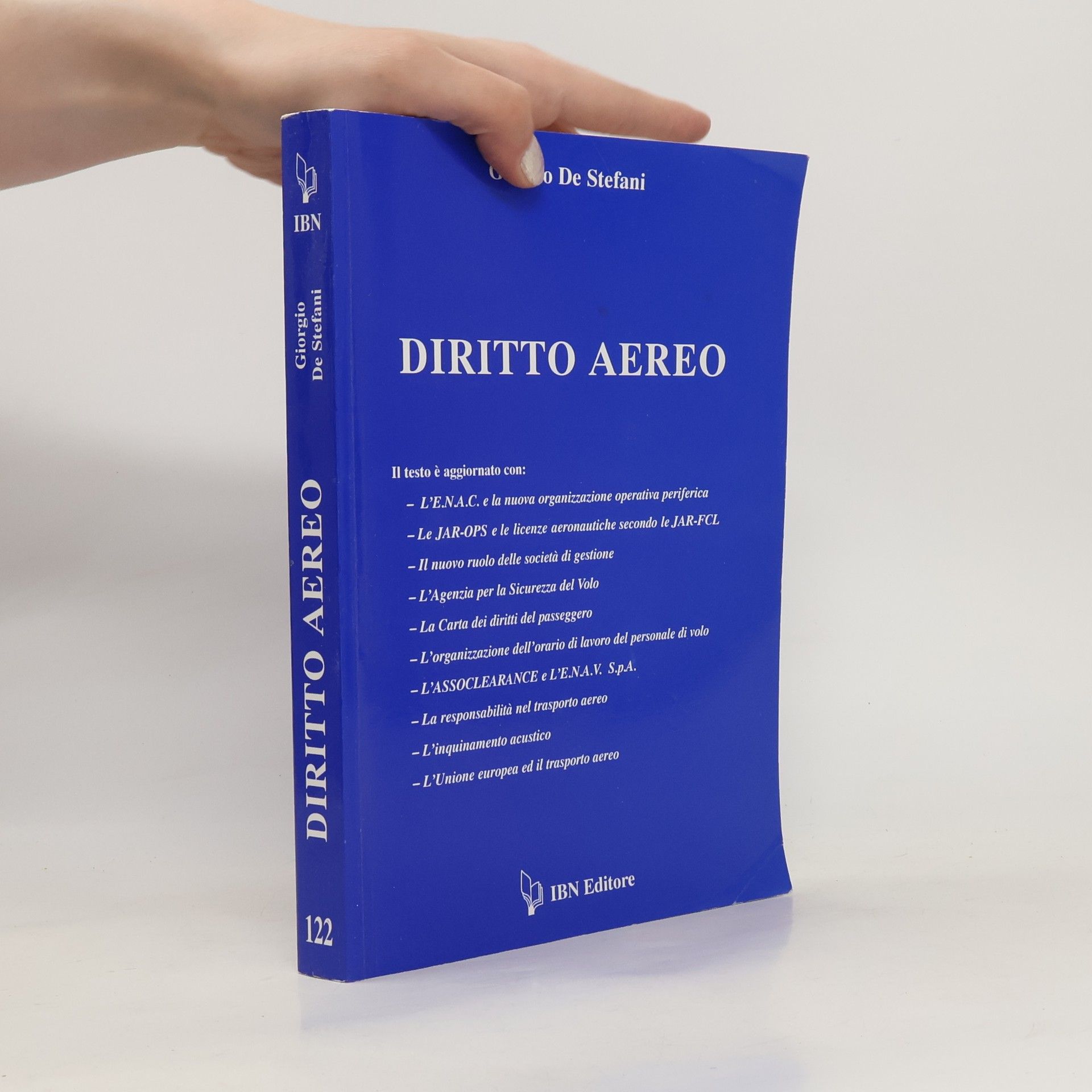 Giorgio De Stefani Diritto aereo