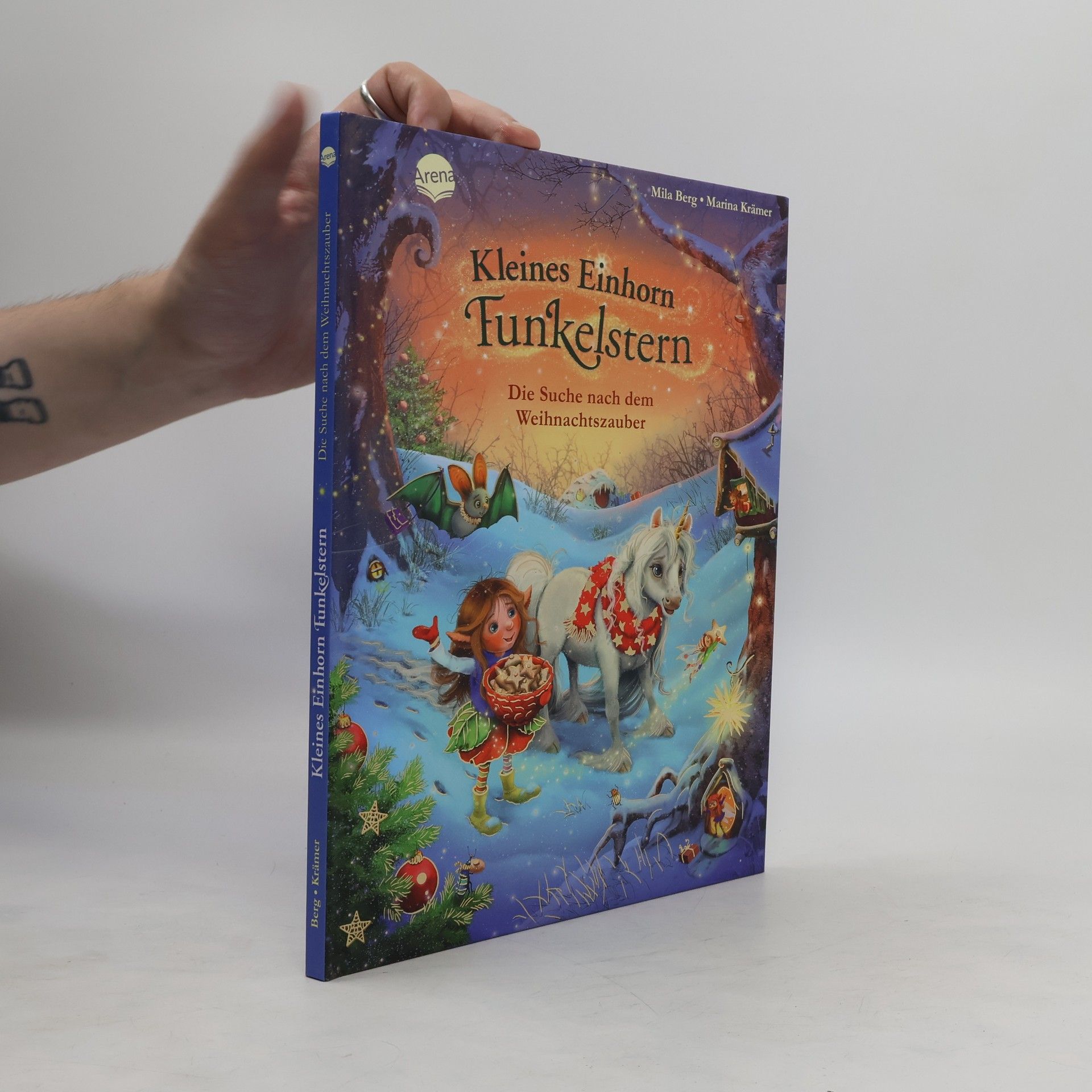 Mila Berg Kleines Einhorn Funkelstern. Die Suche nach dem Weihnachtszauber