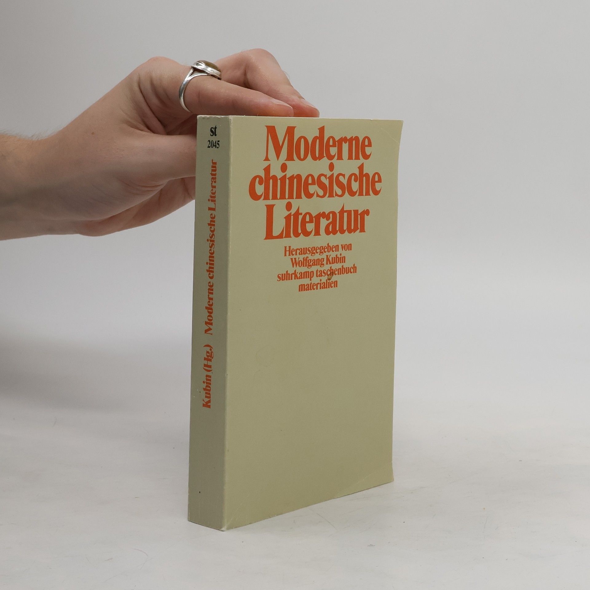 Wolfgang Kubin Moderne chinesische Literatur.