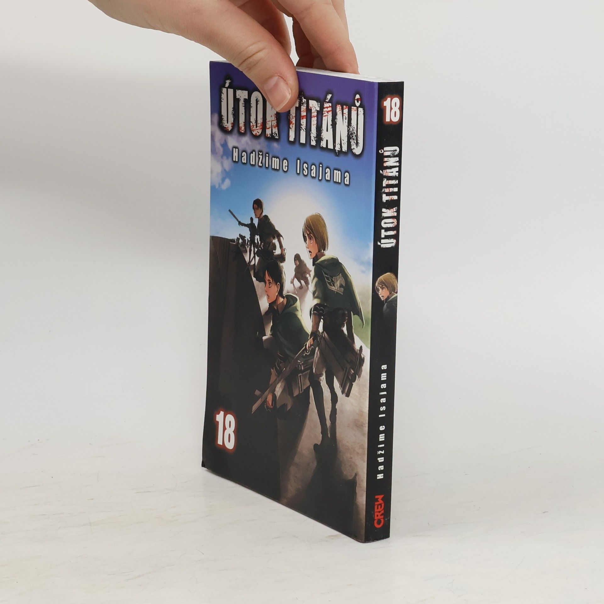 Hajime Isayama Útok titánů 18