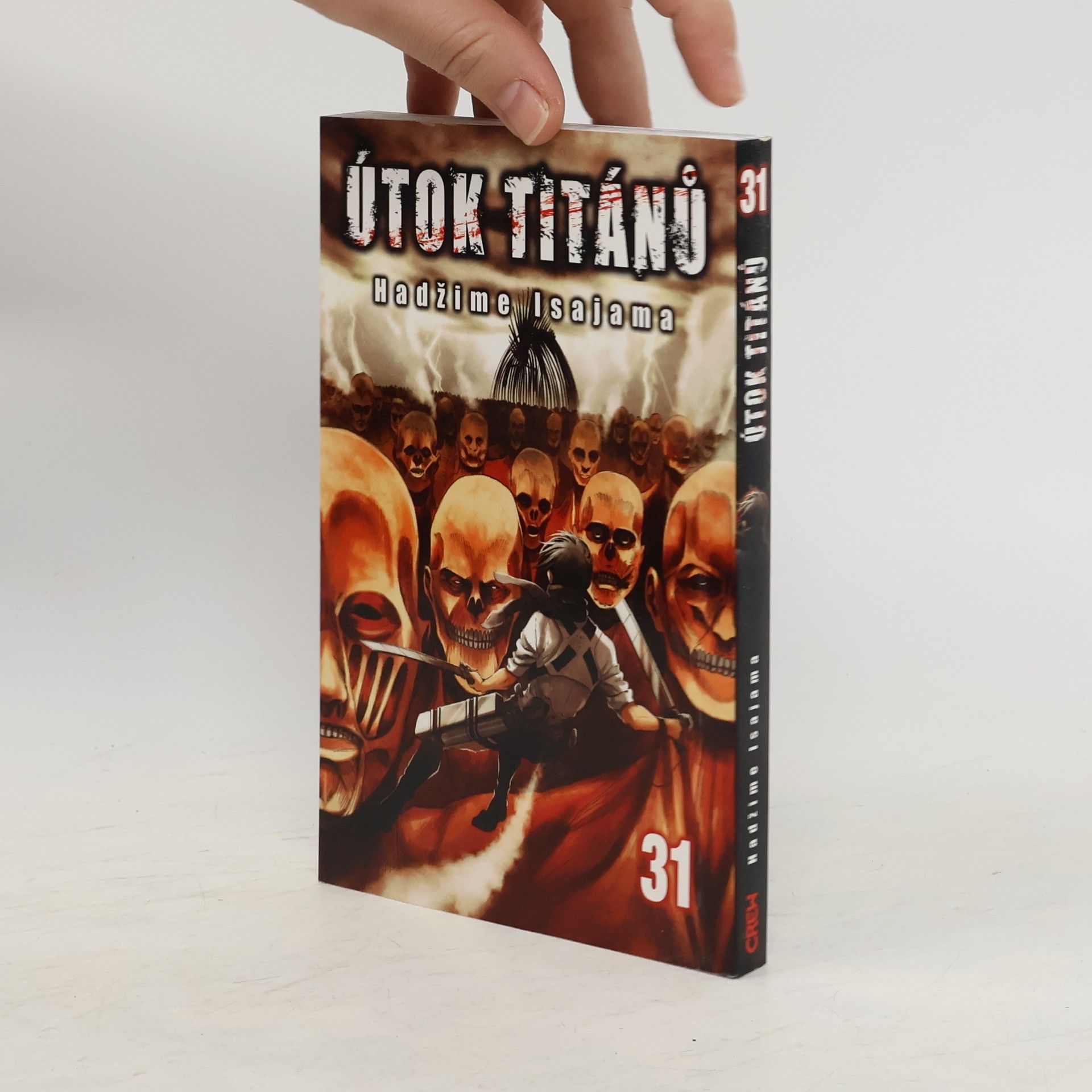 Hajime Isayama Útok titánů Volume 31