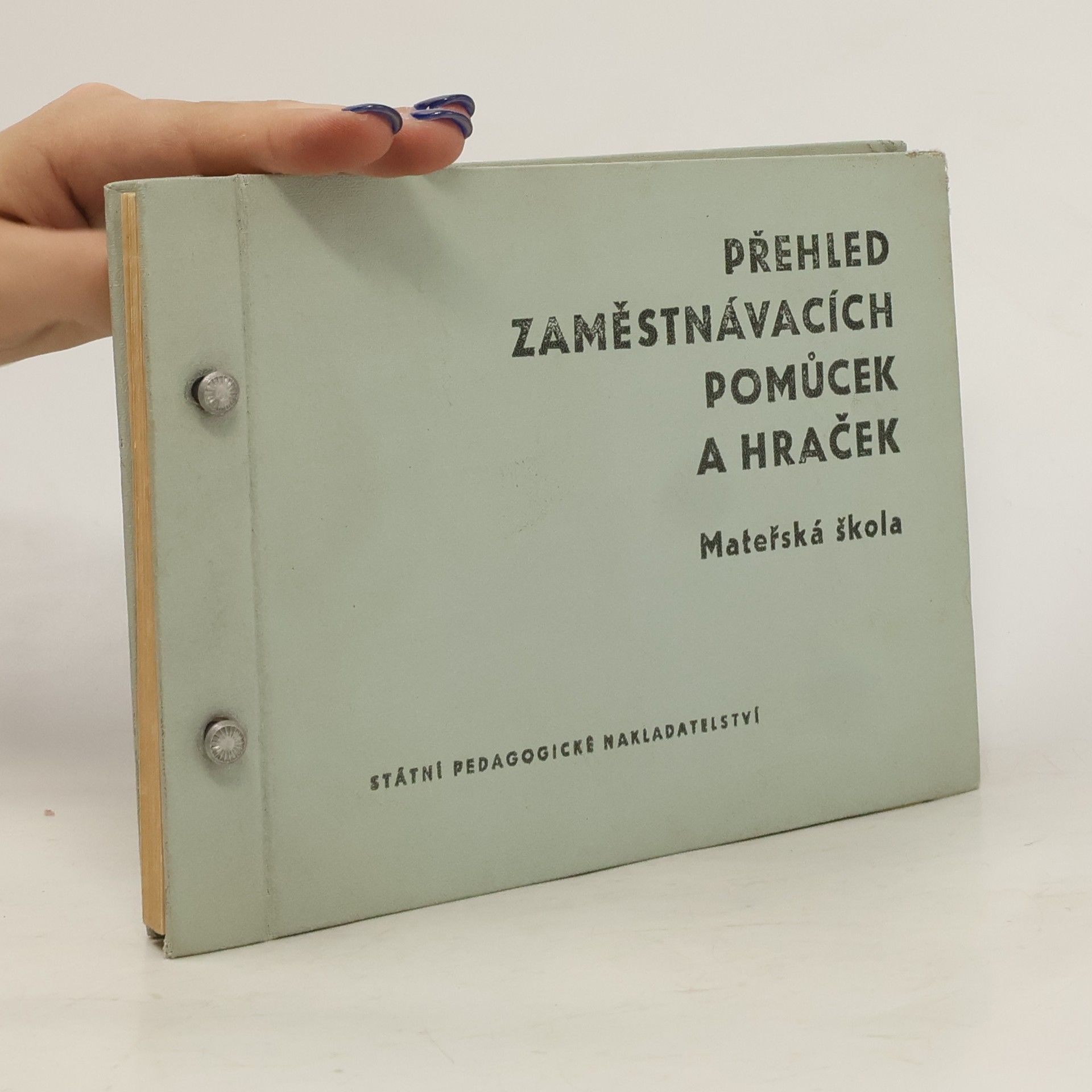 AA.VV. přehled zaměstnávacích pomůcek a hraček