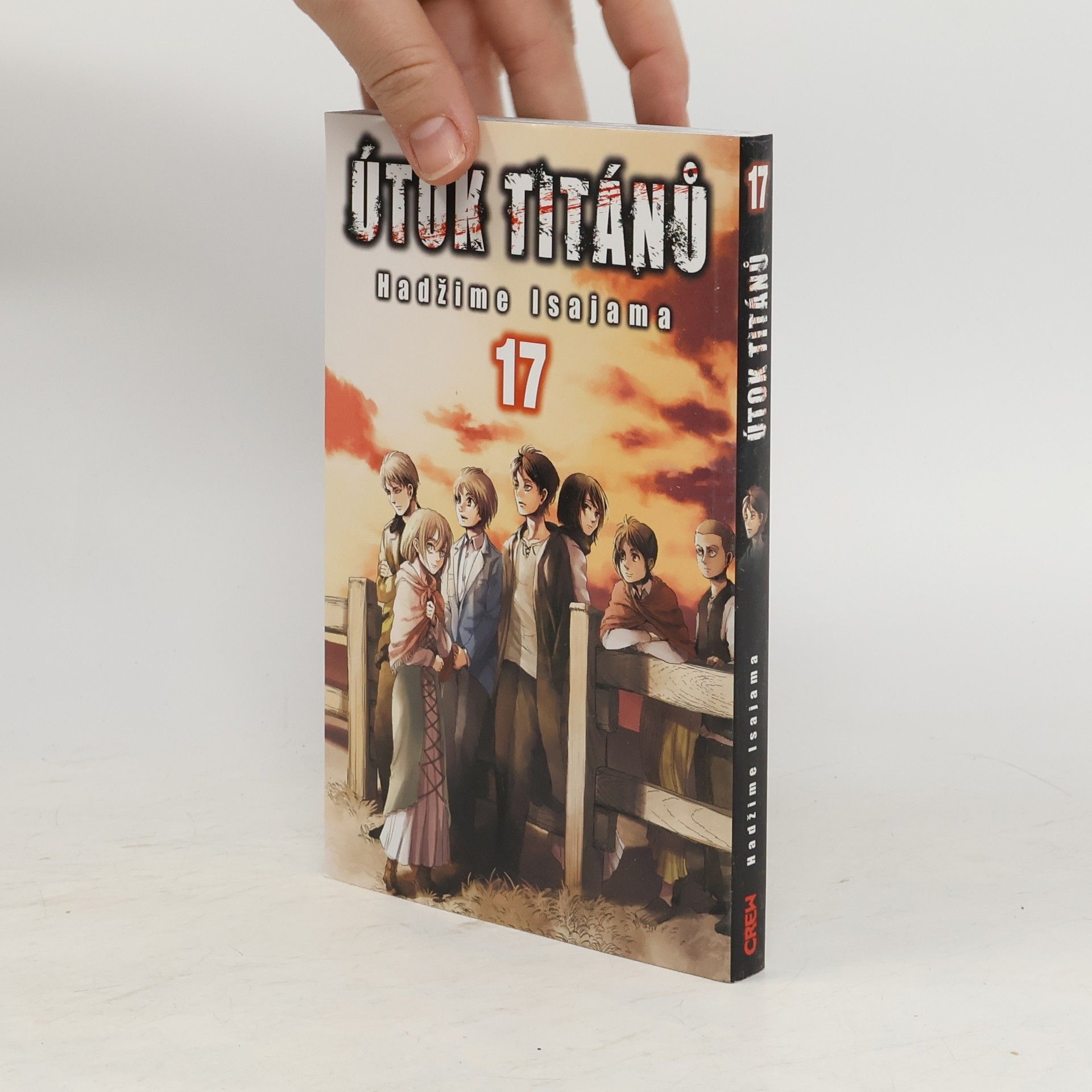 Hajime Isayama Útok titánů 17