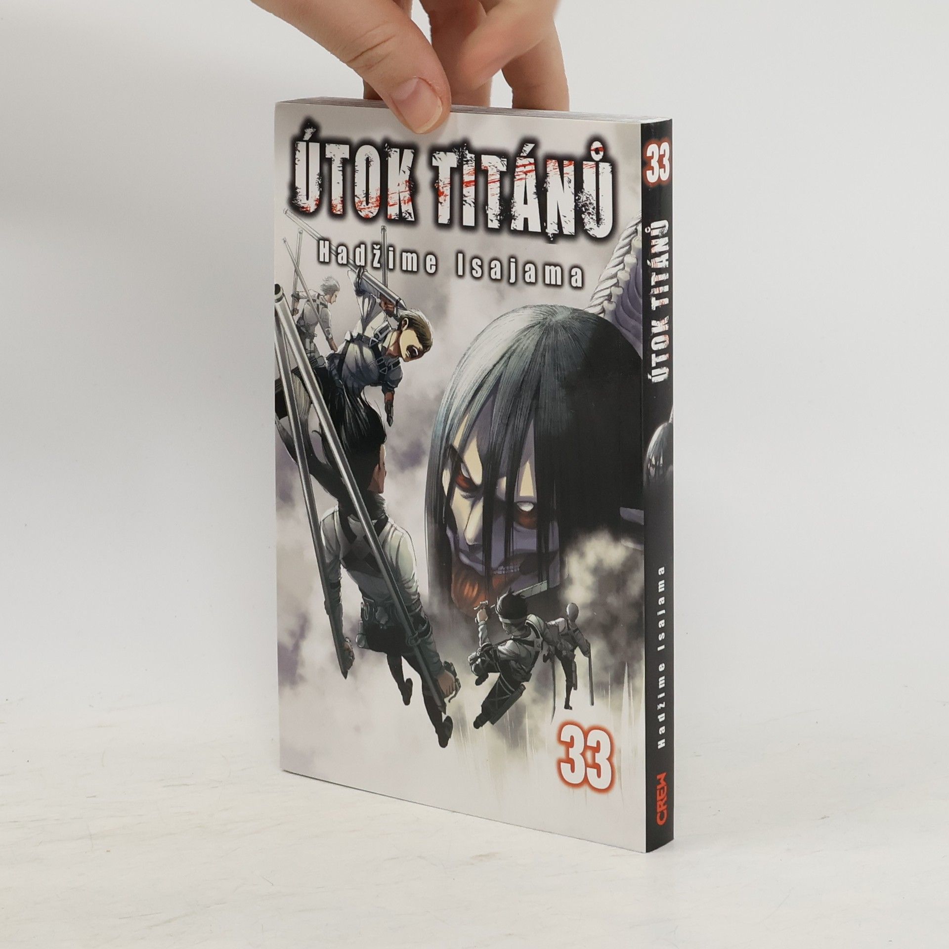 Hajime Isayama Útok titánů. 33