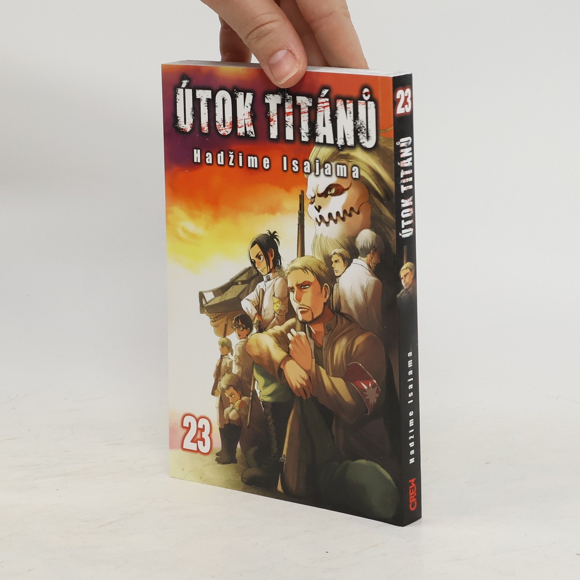 Hajime Isayama Útok titánů 23