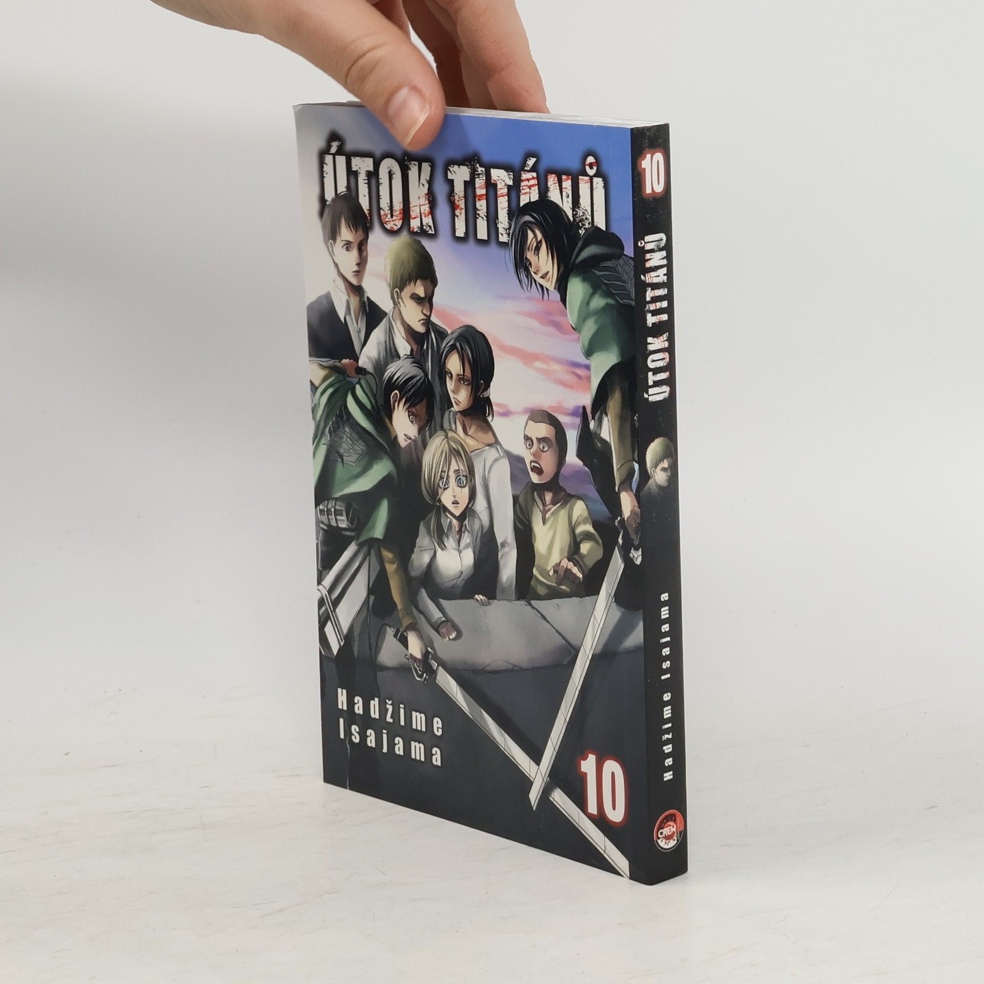 Hajime Isayama Útok titánů. 10