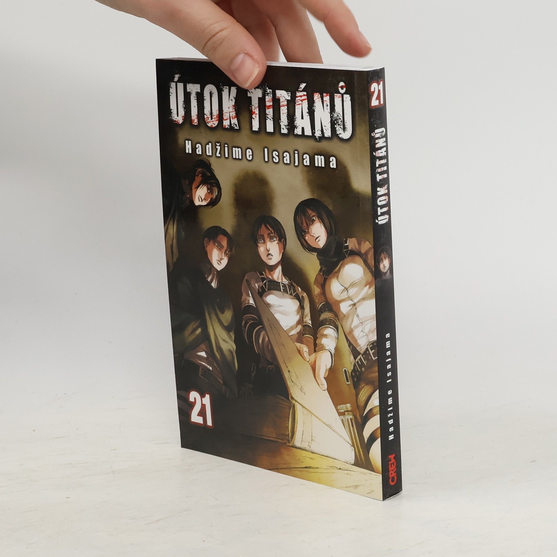 Hajime Isayama Útok titánů 21
