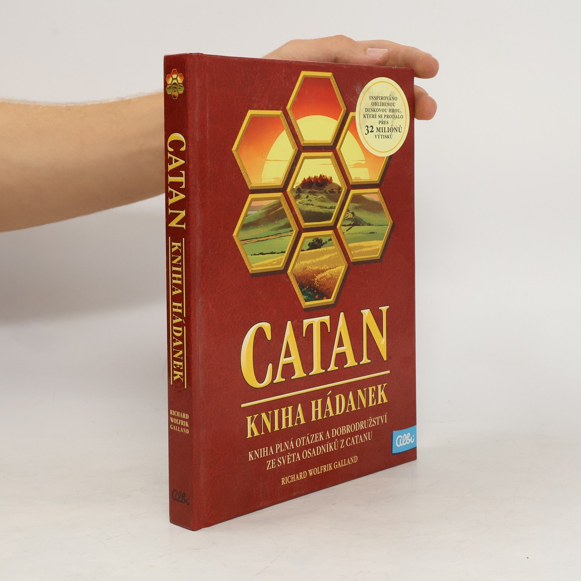 Richard Wolfrik Galland Catan. Kniha hádanek