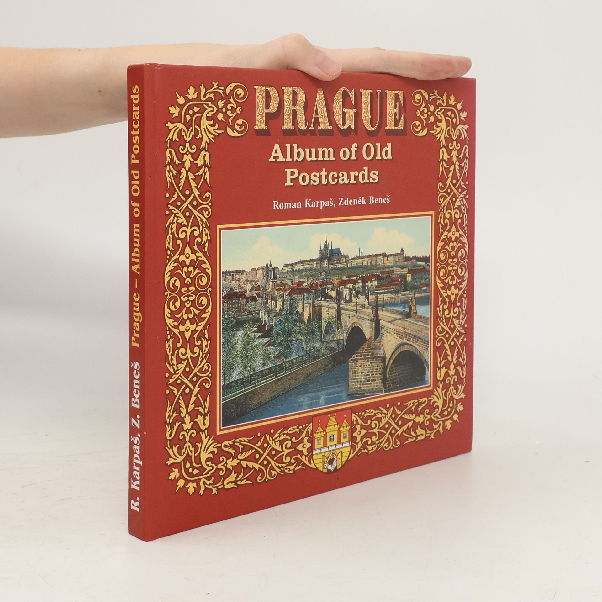 Roman Karpaš Prague: Album of old postcards