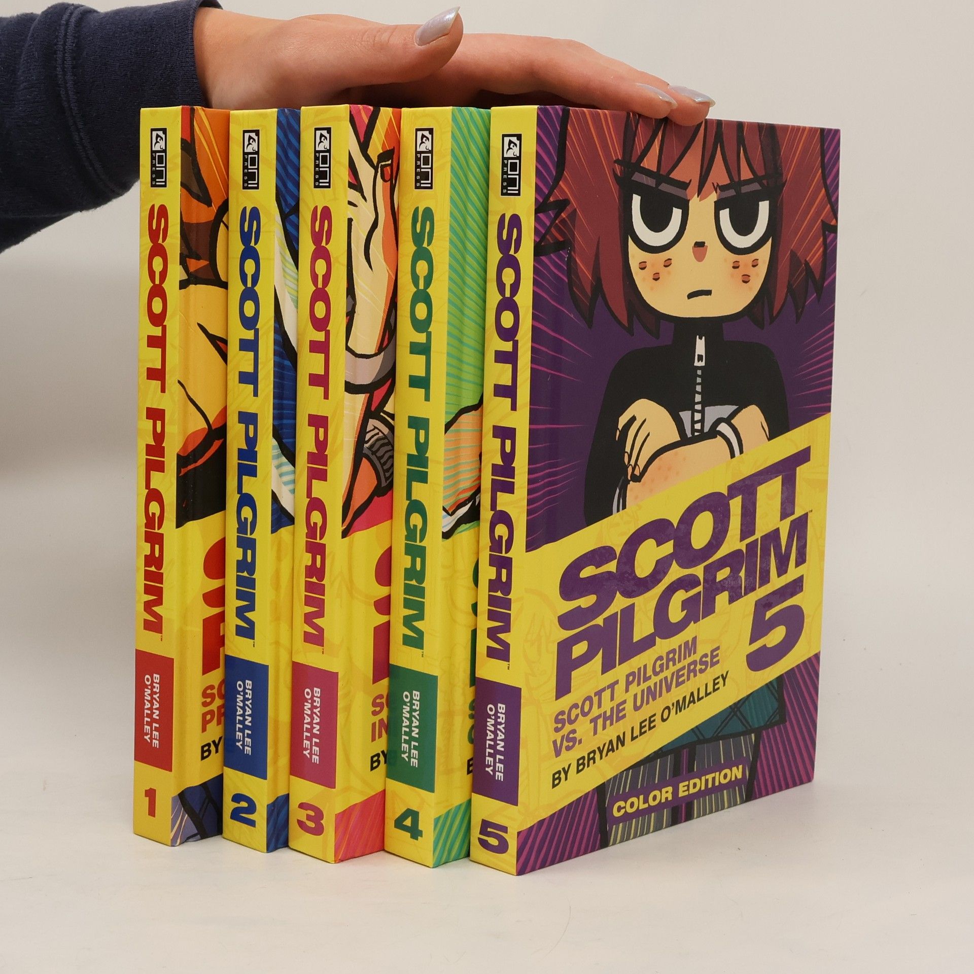 Bryan Lee O'Malley Scott Pilgrim Color Hardcover Volume 1
