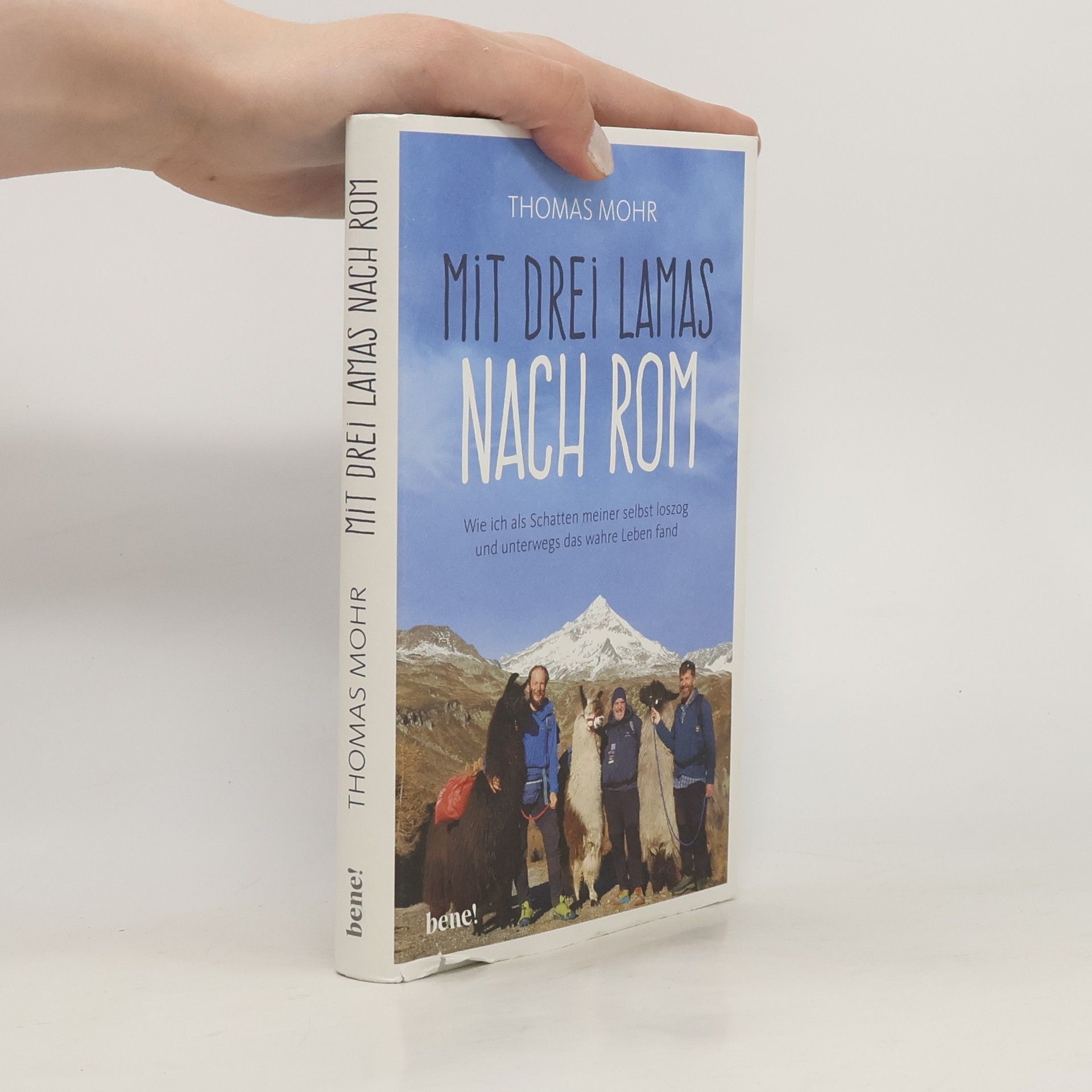 Thomas Mohr Mit drei Lamas nach Rom