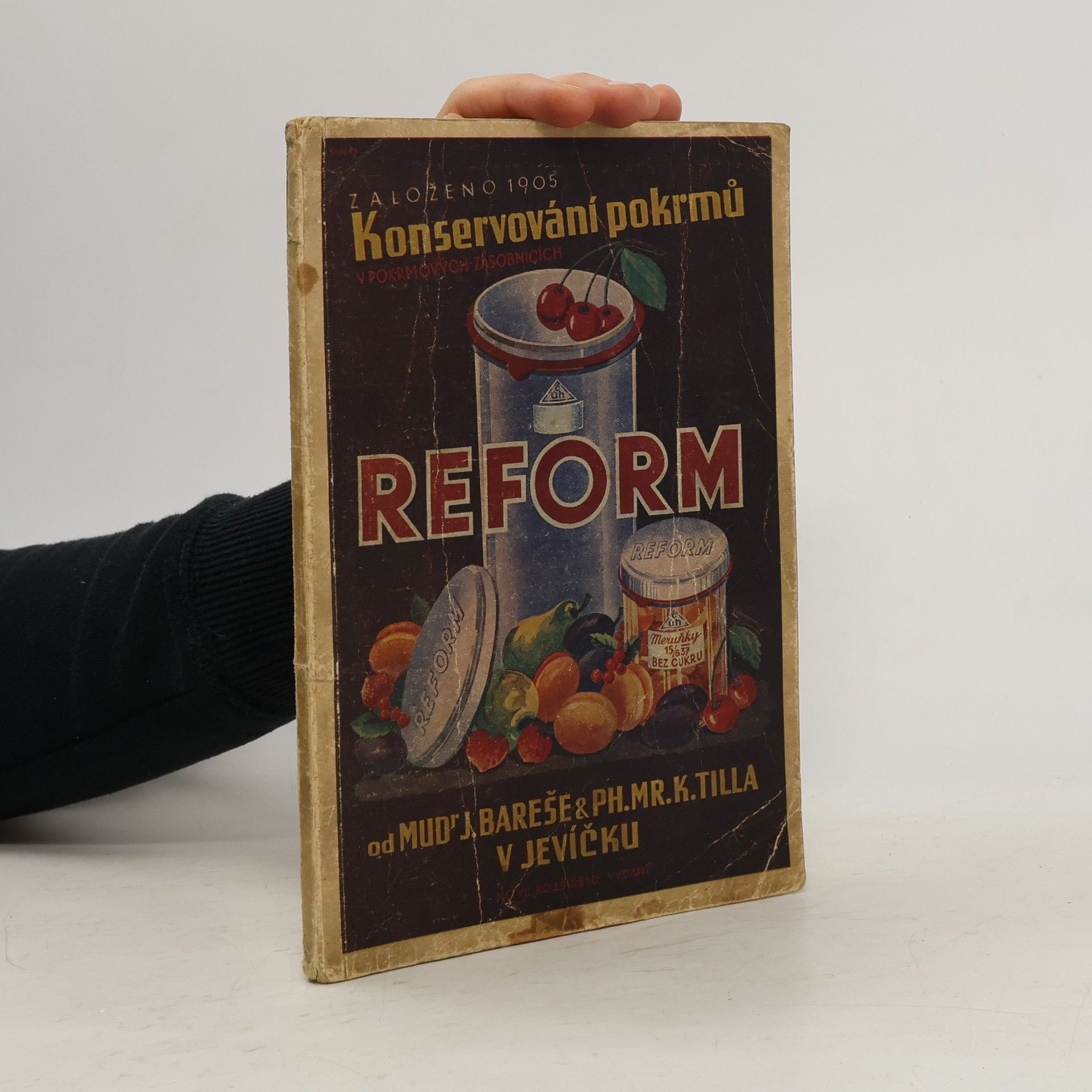 Josef Bareš Konservování pokrmů