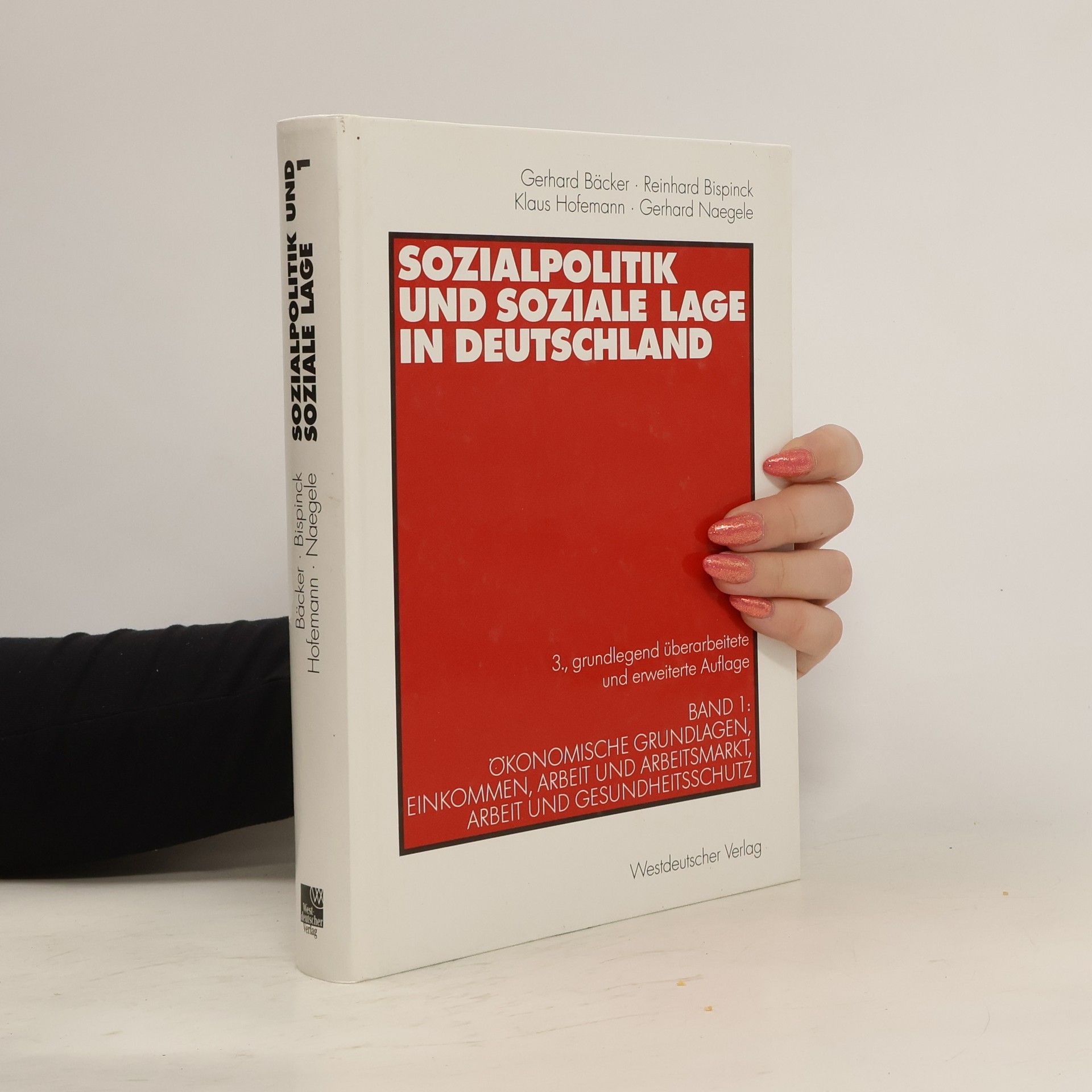 Collectif d'auteurs Sozialpolitik und soziale Lage in der Bundesrepublik Deutschland