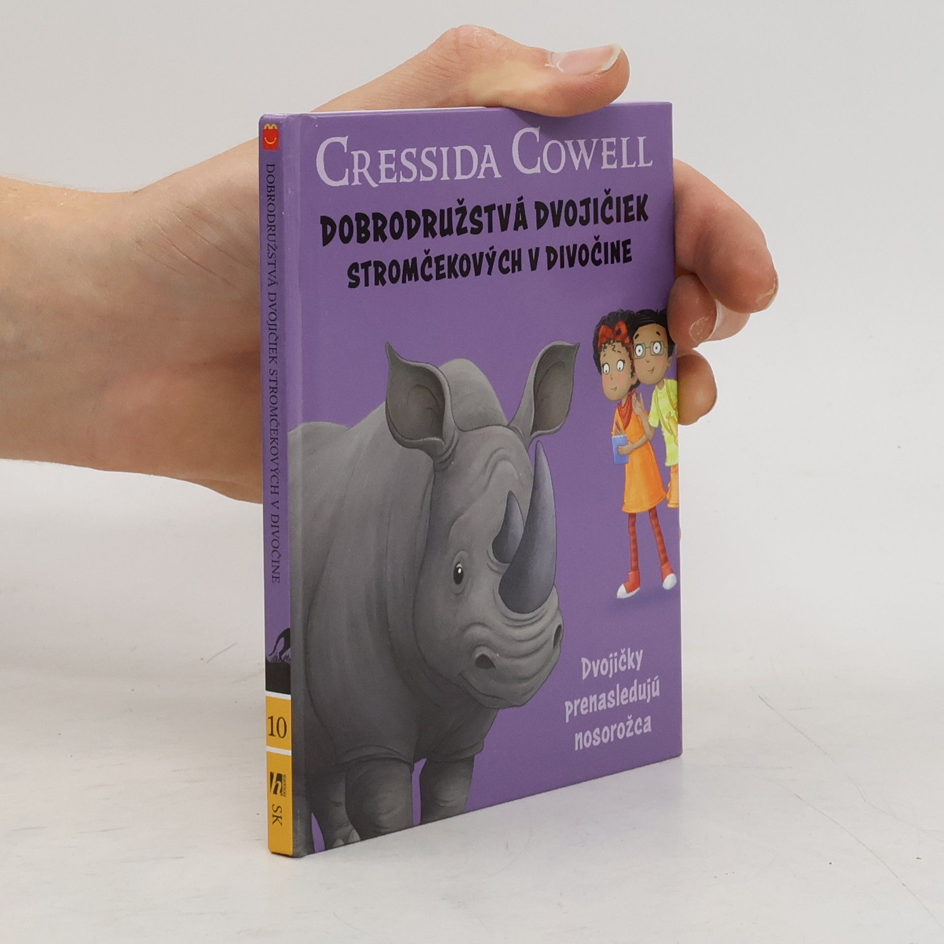 Cressida Cowell Dobrodružstvá dvojičiek Stromčekových v divočine: Dvojičky prenasledujú nosorožca