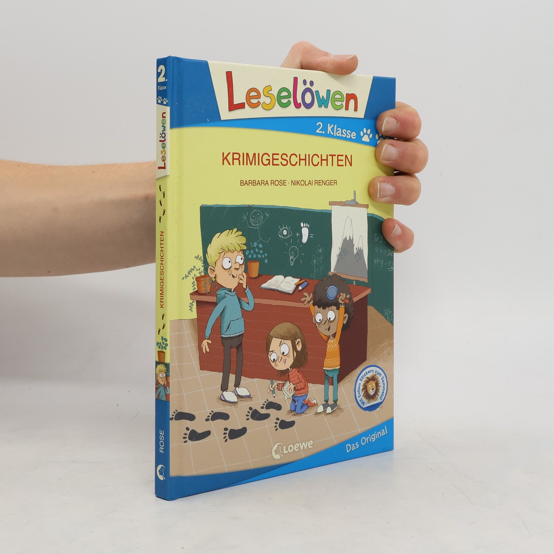 Barbara Rose Leselöwen 2. Klasse - Krimigeschichten (Großbuchstabenausgabe)