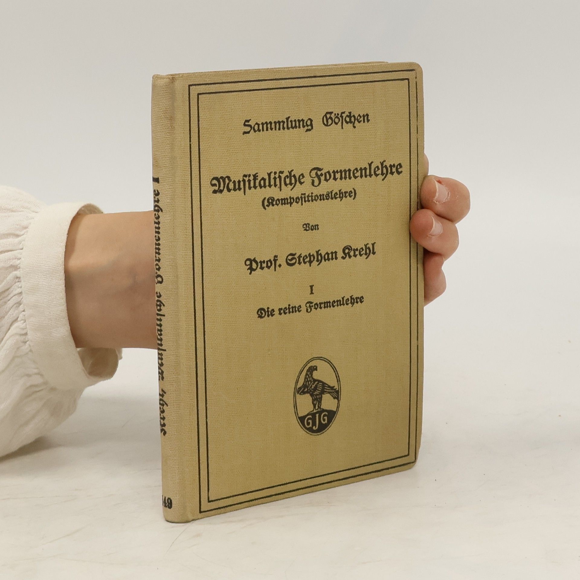 Stephan Krehl Musikalische Formenlehre I.