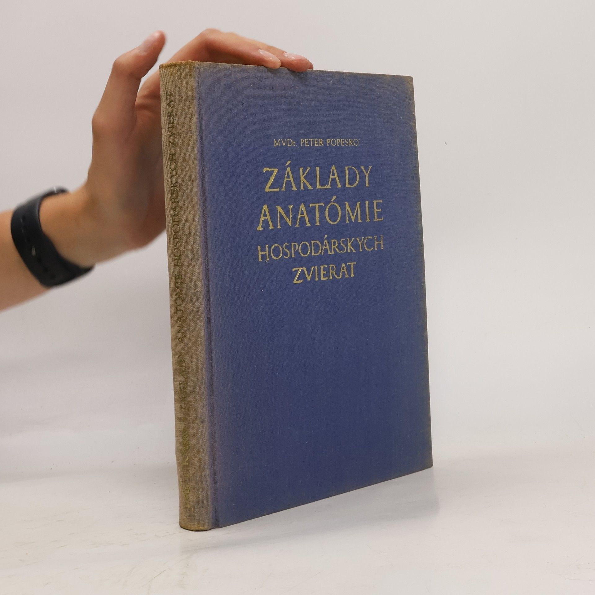 Peter Popesko Základy antómie hospodárskych zvierat