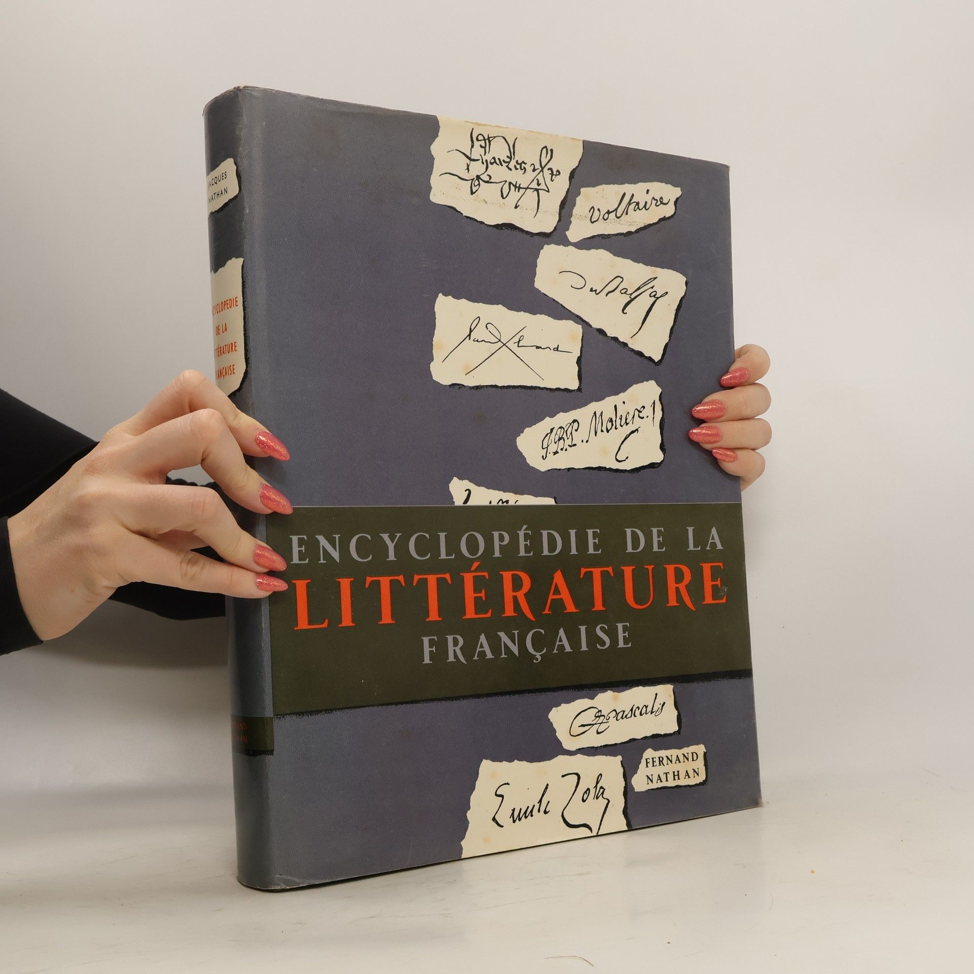 Jacques Nathan Encyclopédie de la littérature française