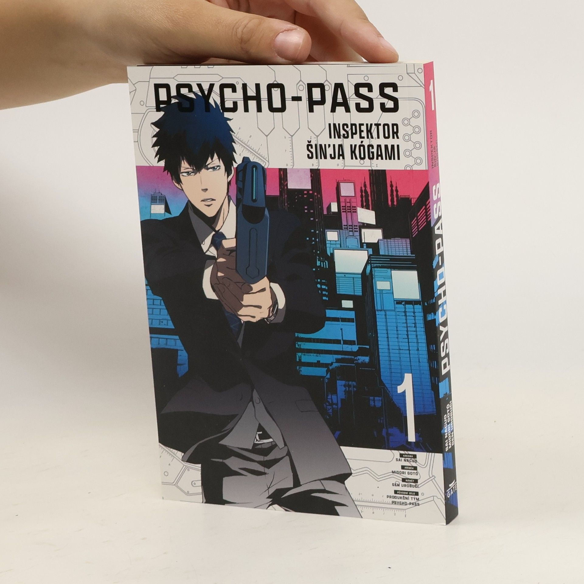 Natsuo Sai Psycho-pass 1. Inspektor Šin'ja Kógami