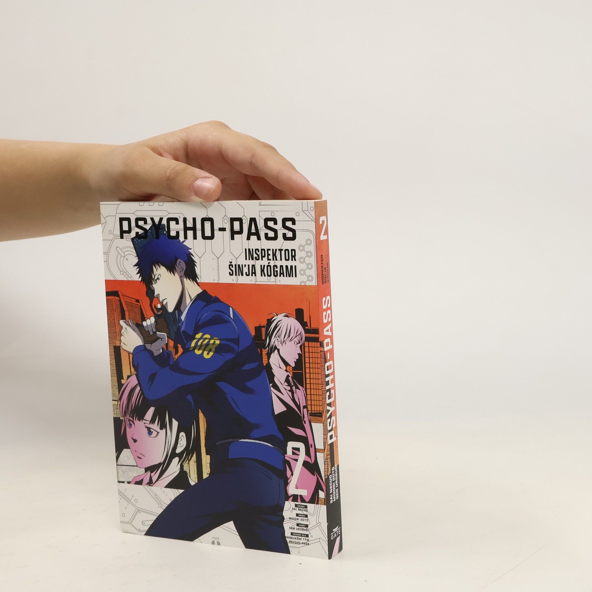Natsuo Sai Psycho-pass. Inspektor Šin'ja Kógami. 2
