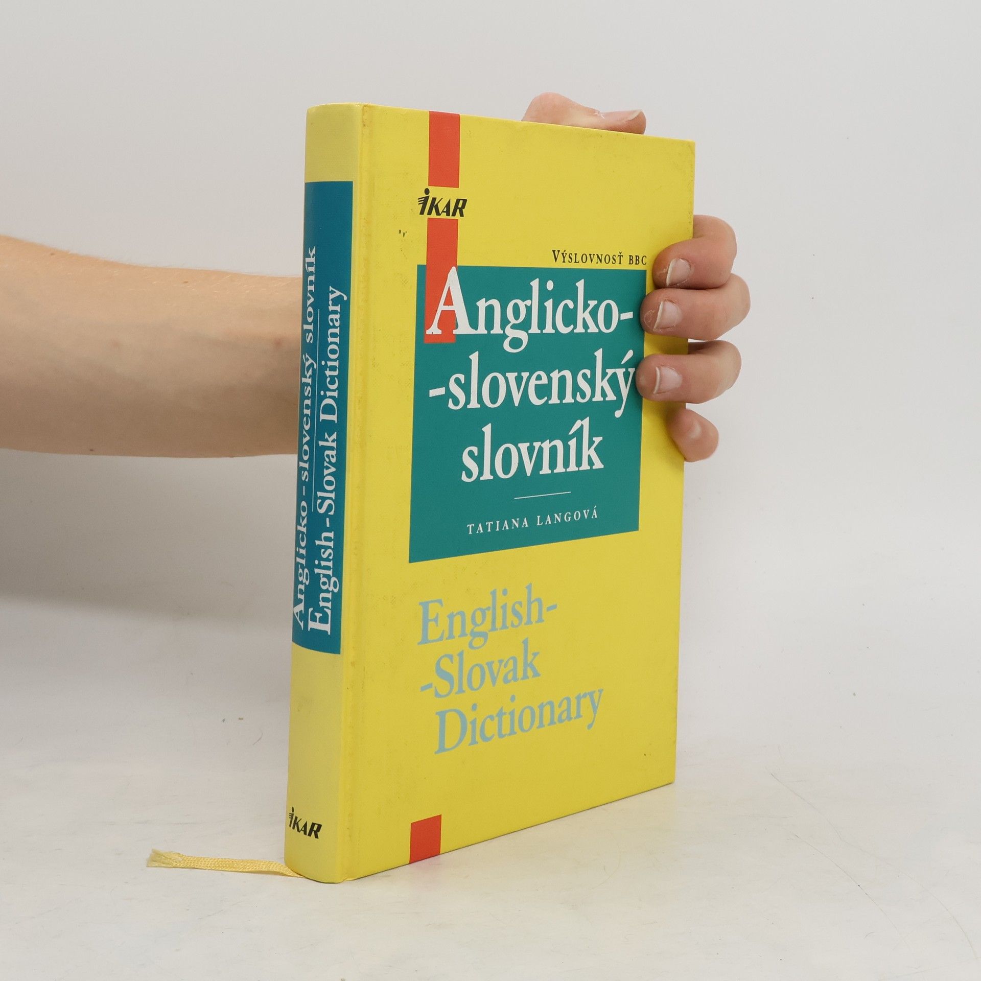 Tatiana Langová Anglicko-slovenský slovník : výslovnosť BBC = English-Slovak dictionary