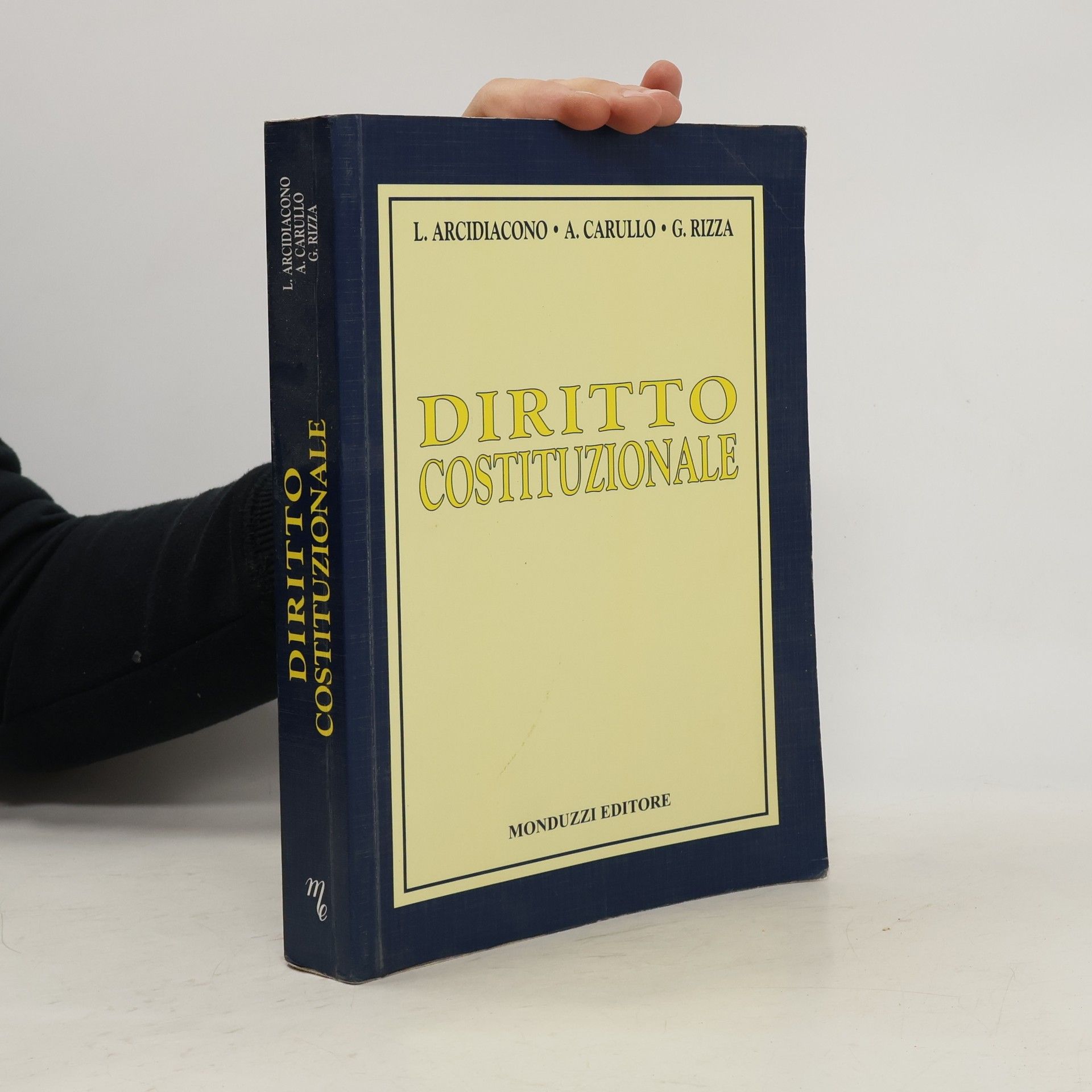 Luigi Arcidiacono Diritto costituzionale