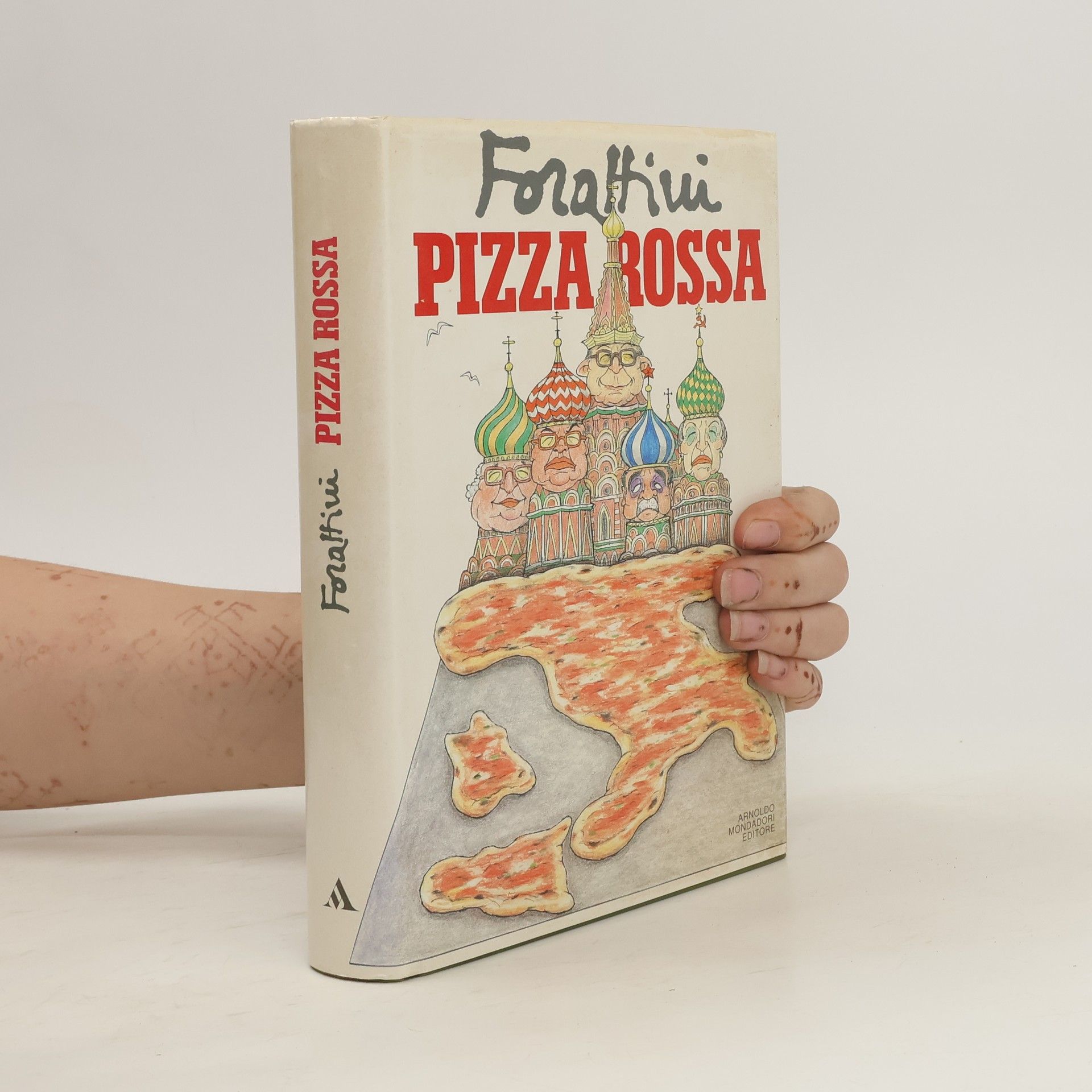 Giorgio Forattini Pizza rossa
