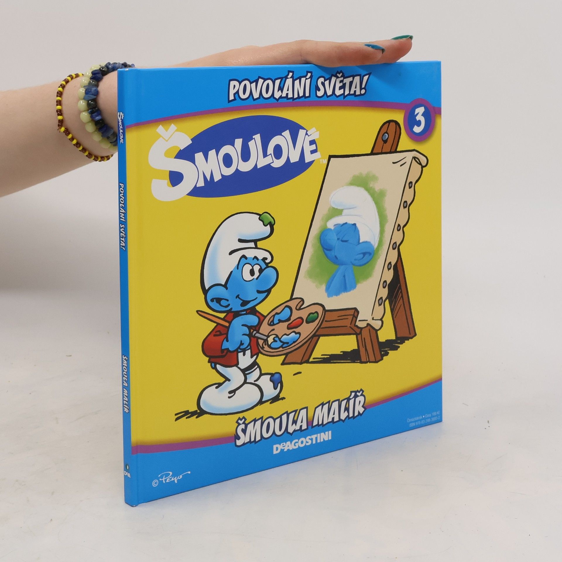 Iva Kořístková Šmoulové, povolání světa! 3 Šmoula malíř
