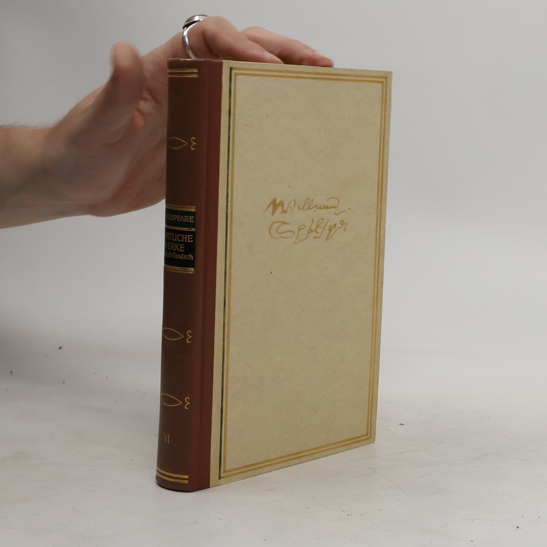William Shakespeare Sämtliche Werke. Englisch-Deutsch VI
