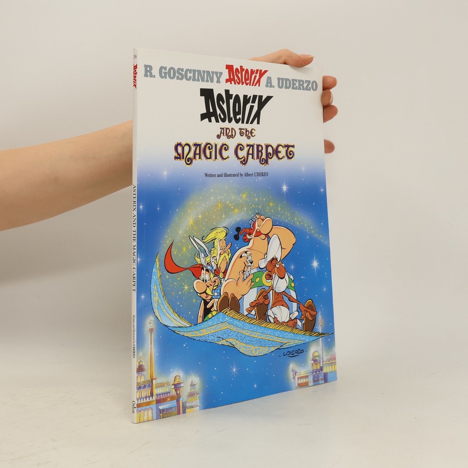 Albert Uderzo Asterix - Asterix and the Magic Carpet. Asterix im Morgenland, englische Ausgabe