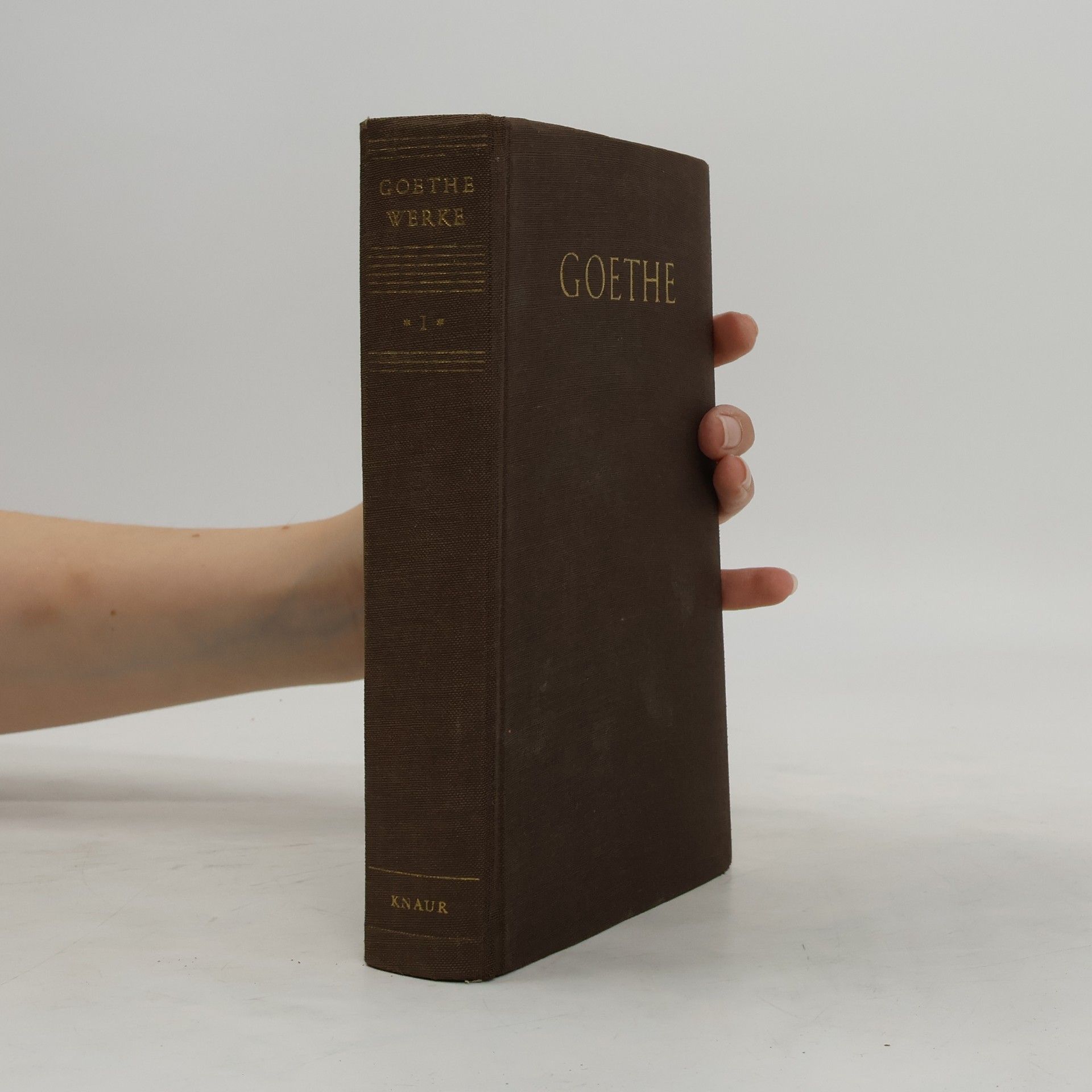 Various authors Goethes Werke I.