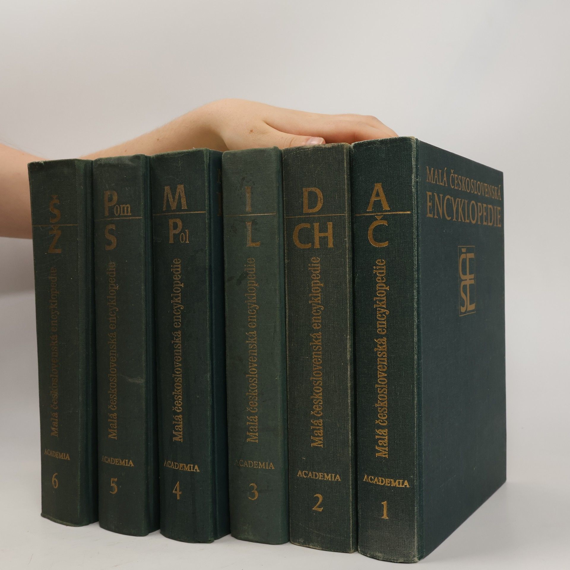 Kolektív autorov Malá československá encyklopedie 1-6