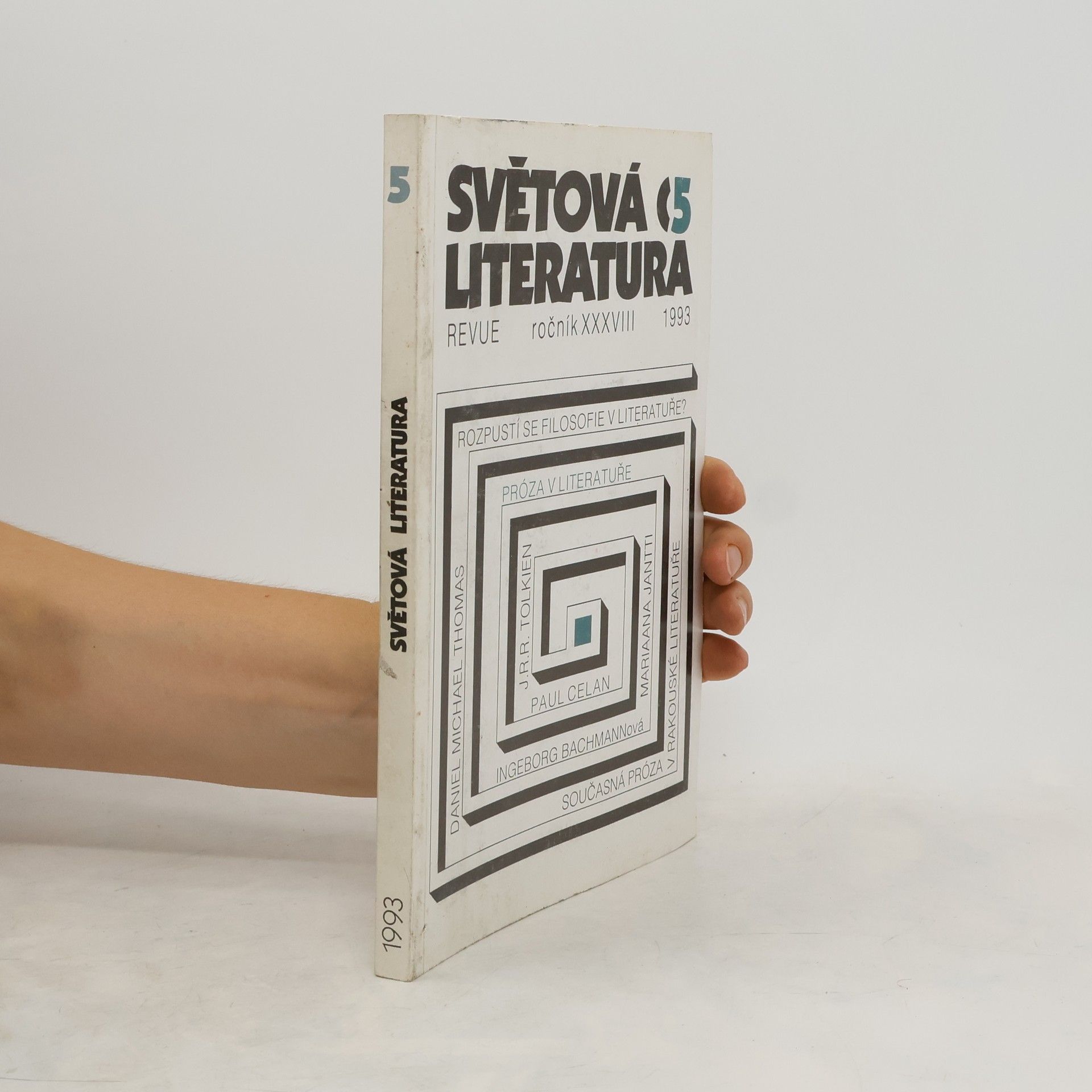 kolektiv Světová literatura 5. Ročník XXXVIII