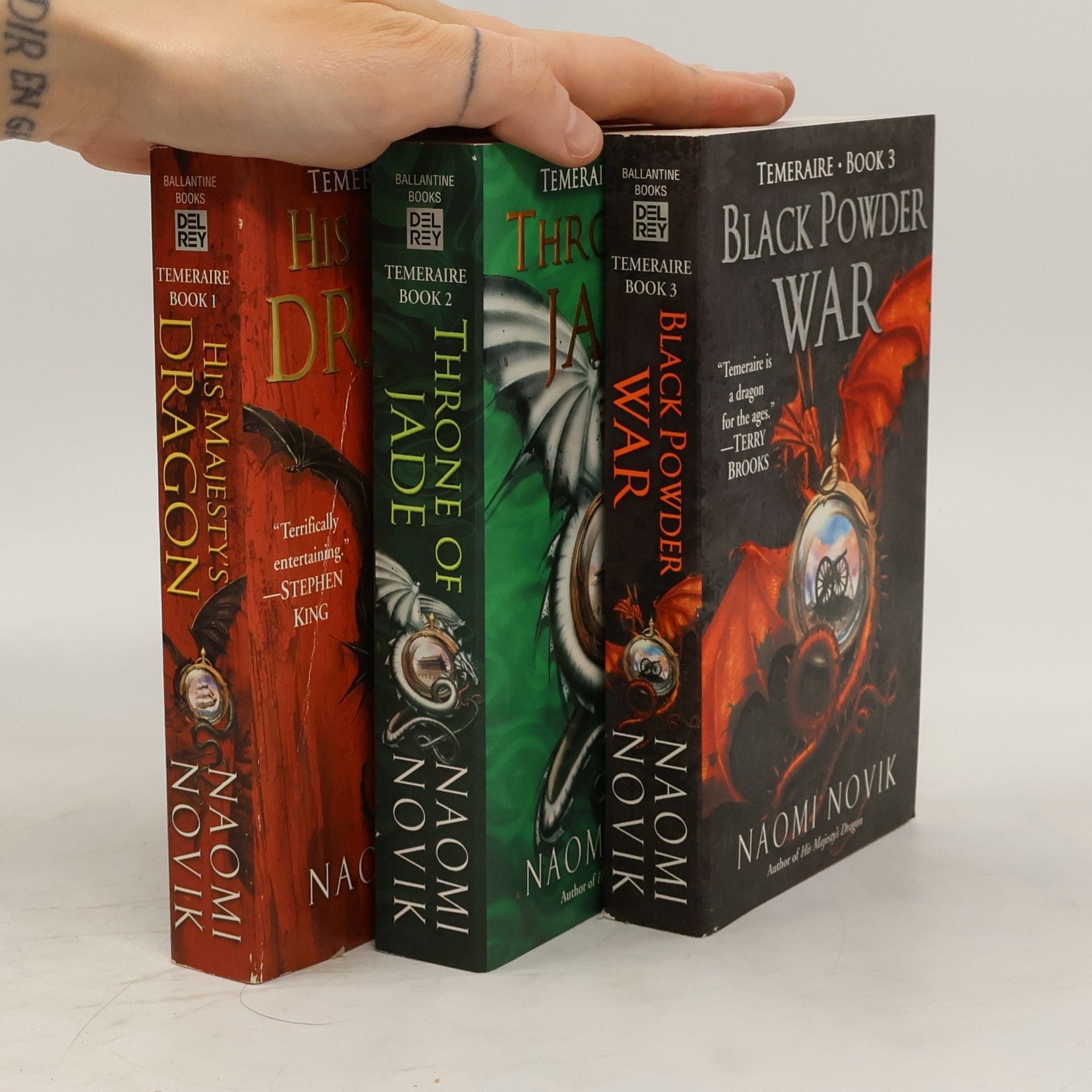 Naomi Novik Temeraire 1-3