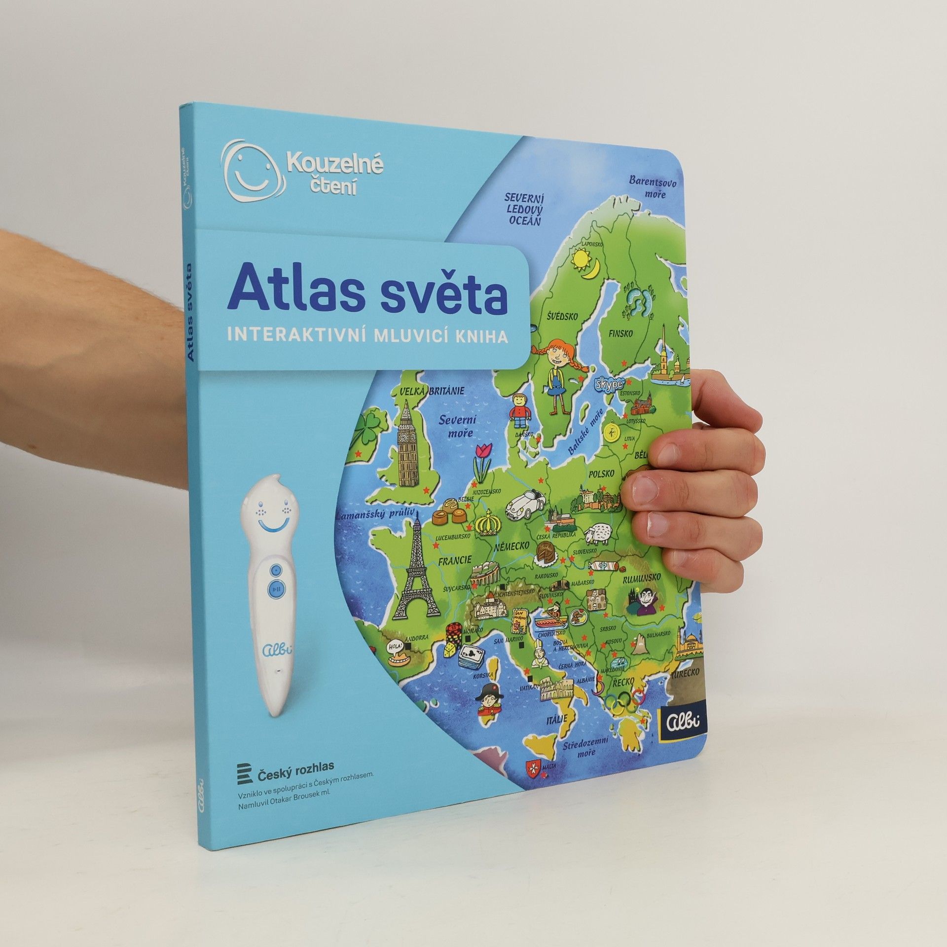 Tereza Kocová Atlas světa. Interaktivní mluvící kniha
