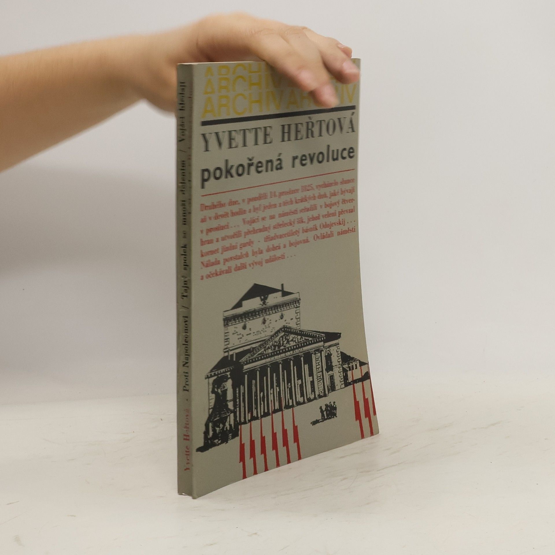 Yvette Heřtová Pokořená revoluce