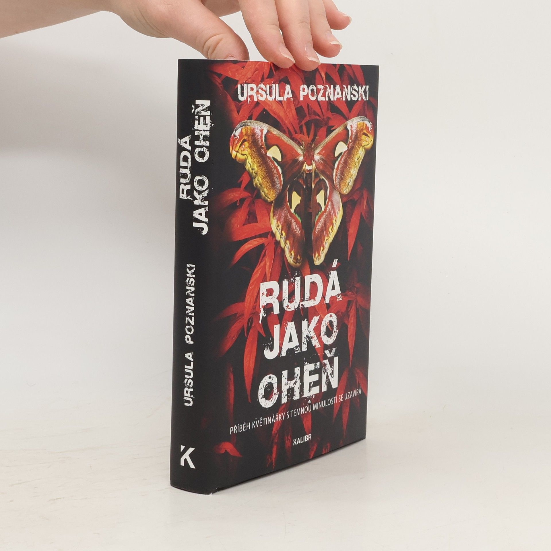 Ursula Poznanski Rudá jako oheň : příběh květinářky s temnou minulostí se uzavírá