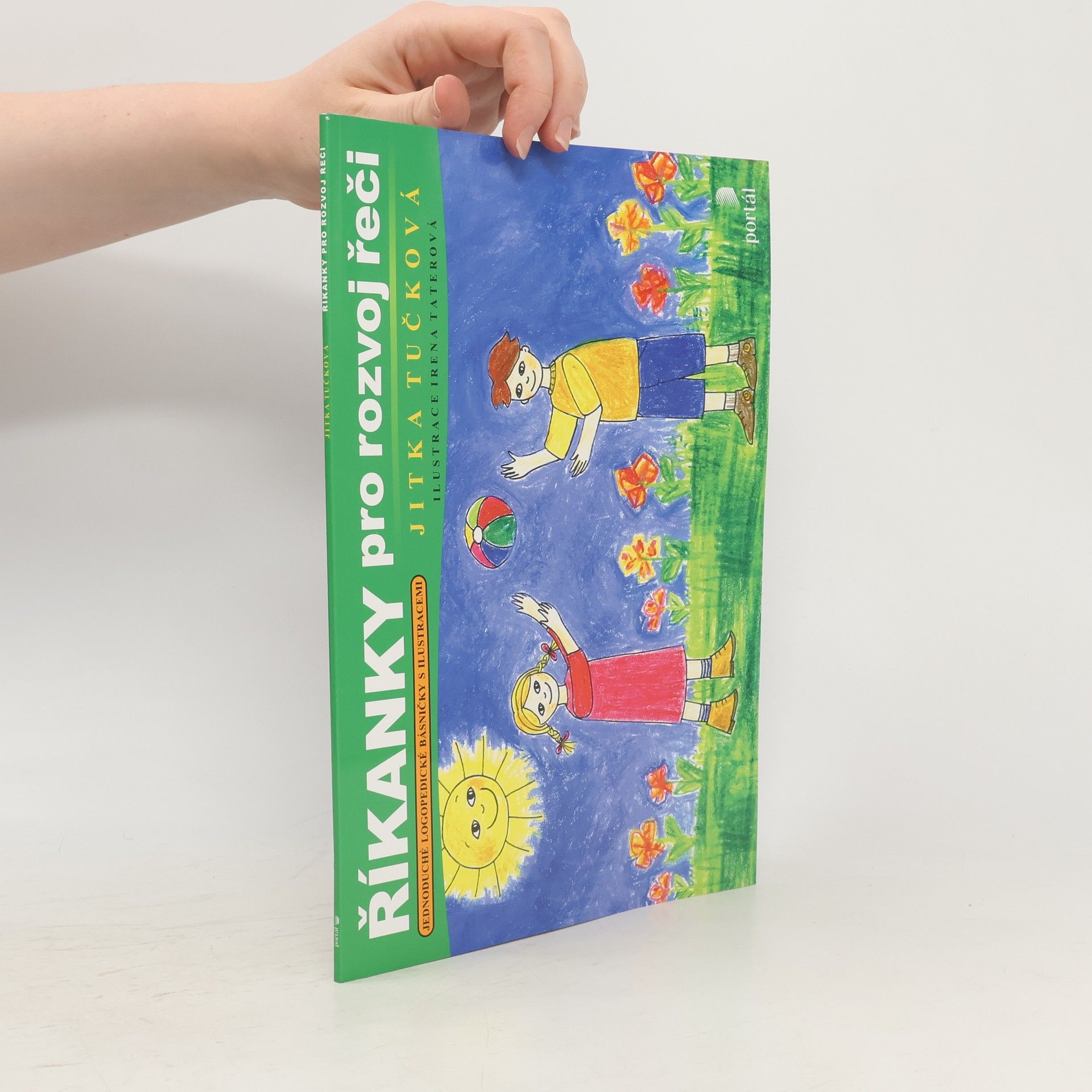 Říkanky pro rozvoj řeči : jednoduché logopedické básničky s ilustracemi