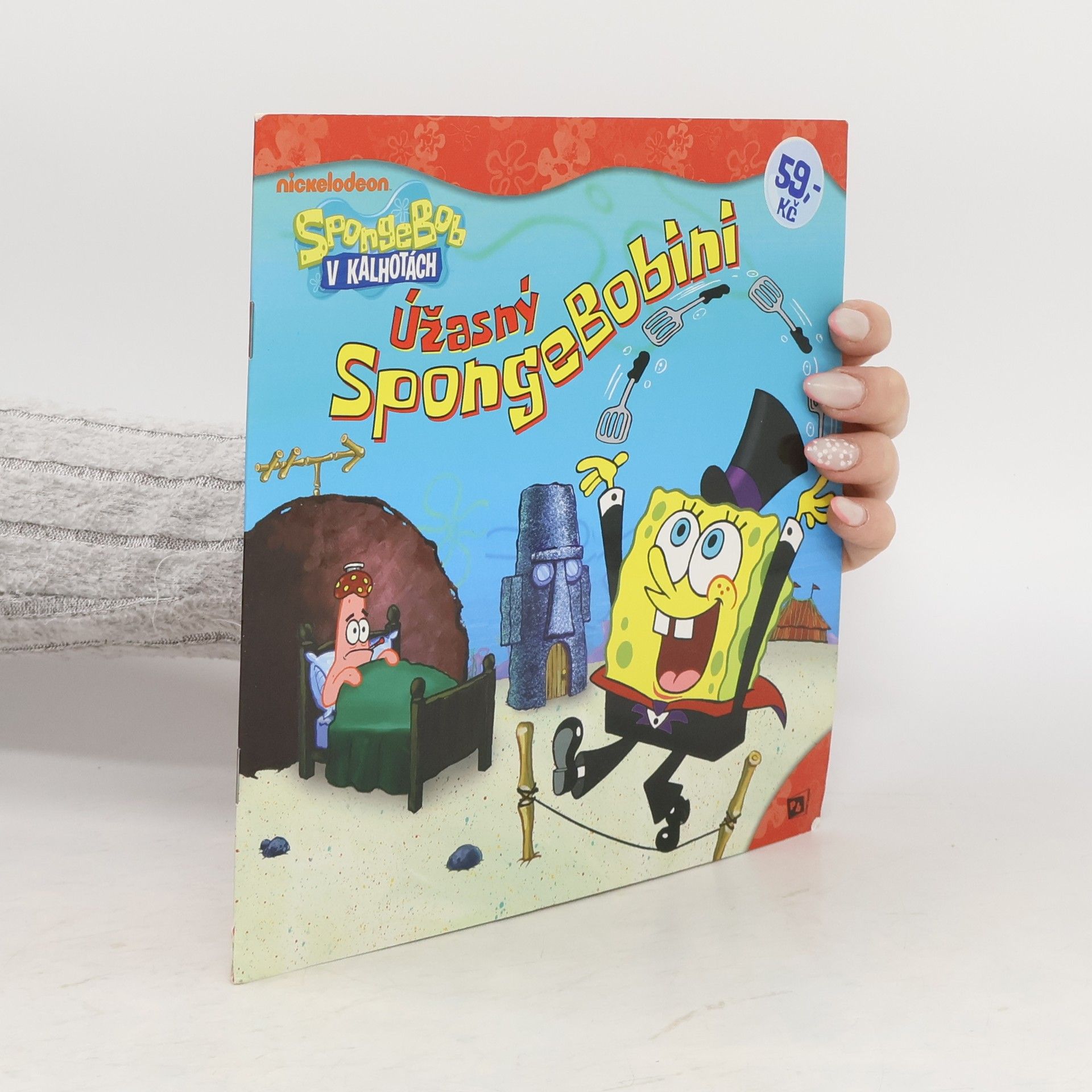 Steven Banks SpongeBob v kalhotách. Úžasný SpongeBobini