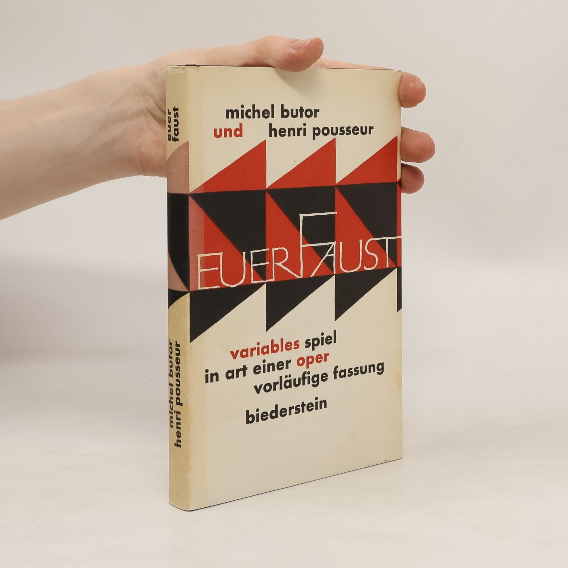 Michel Butor Euer Faust